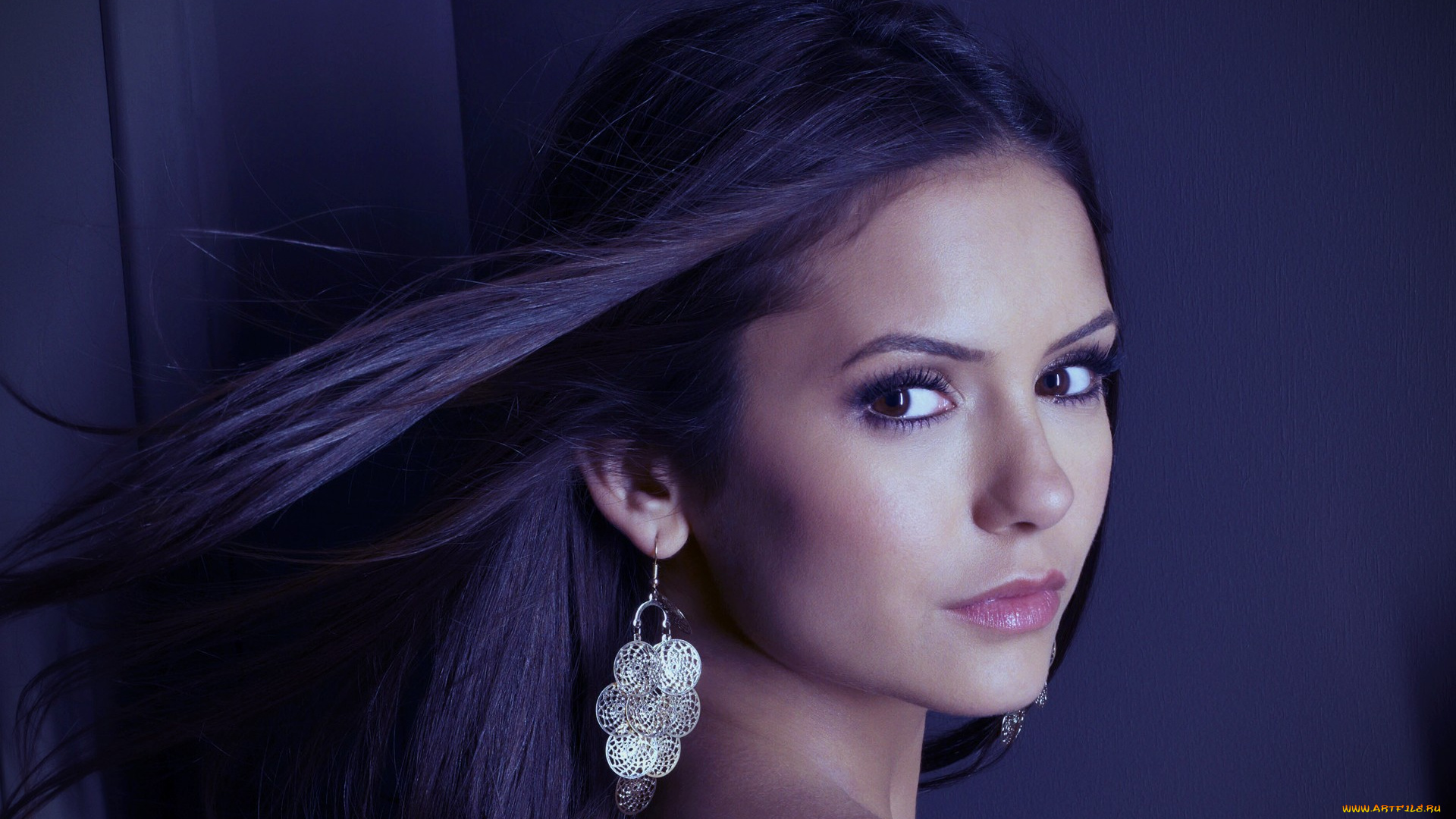 девушки, nina, dobrev, взгляд, лицо