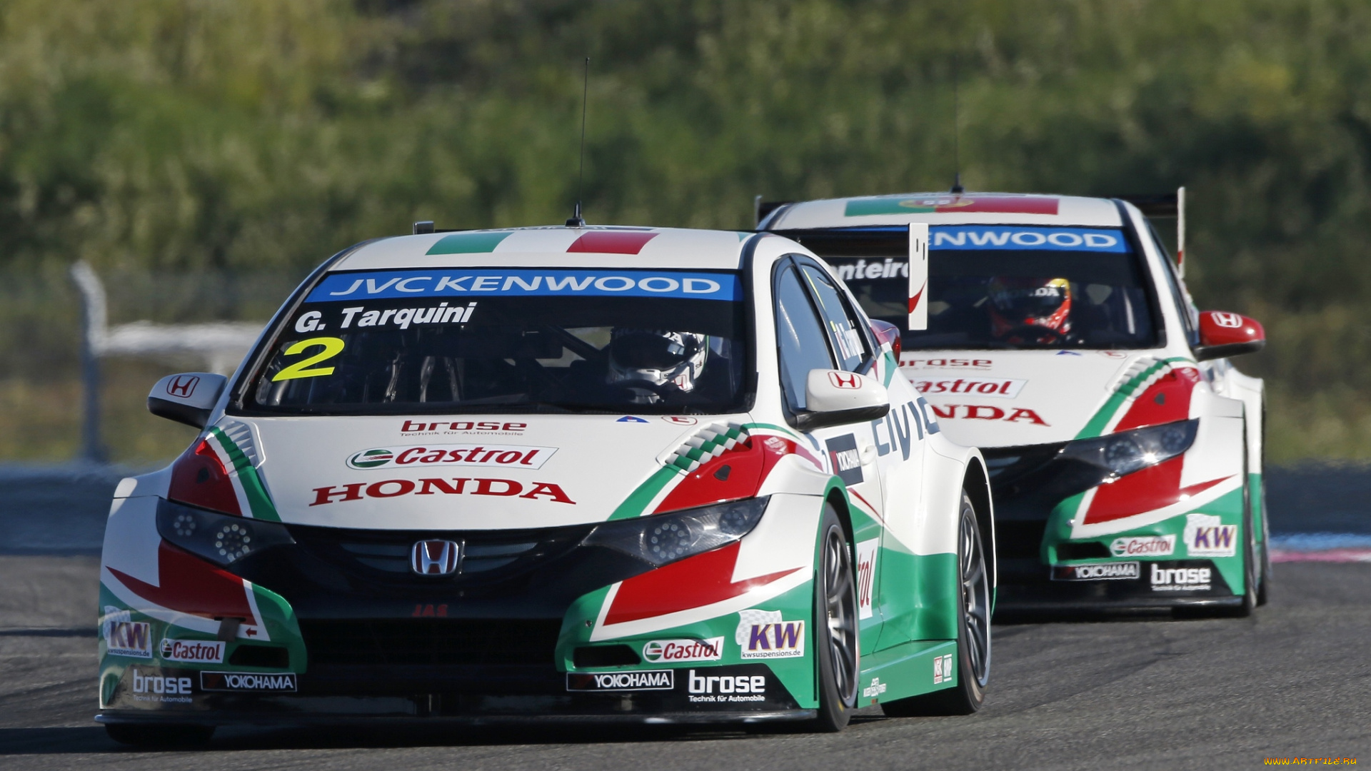спорт, автоспорт, honda, civic, wtcc, 2014, гонка, скорость