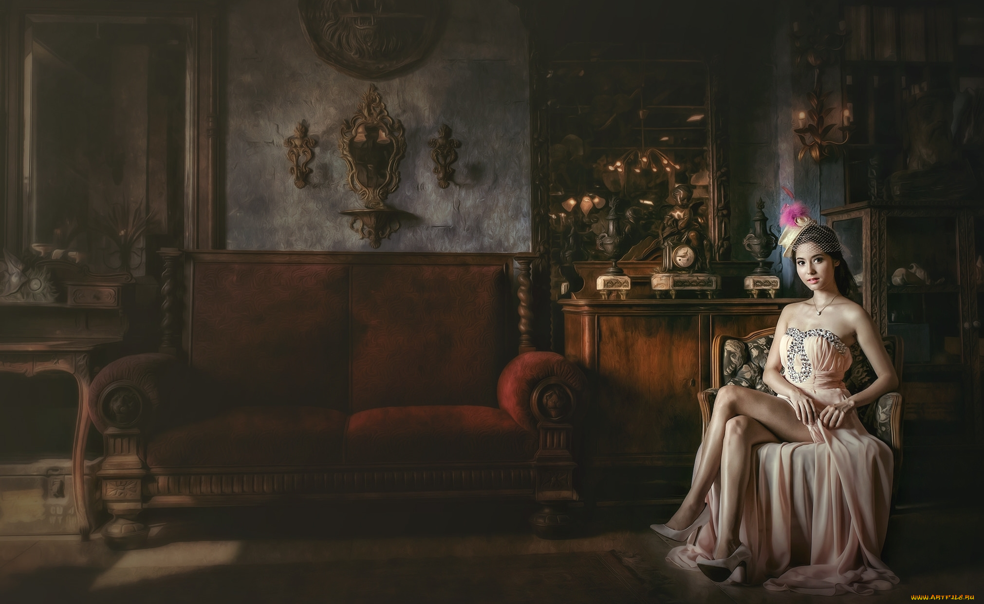 девушки, -unsort, , азиатки, антураж