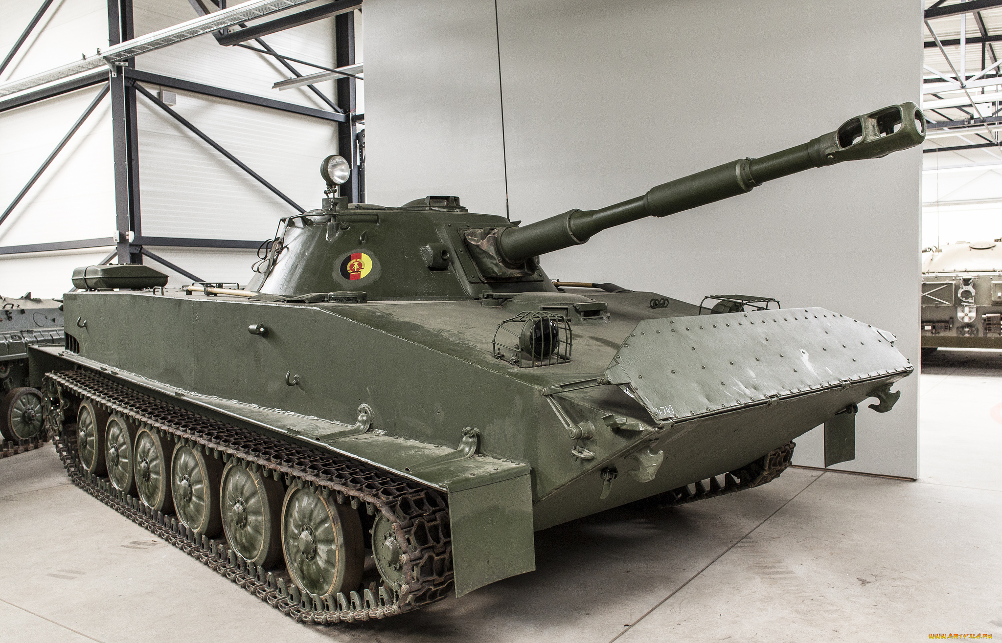 pt-76, техника, военная, техника, музей, вооружение, бронетехника