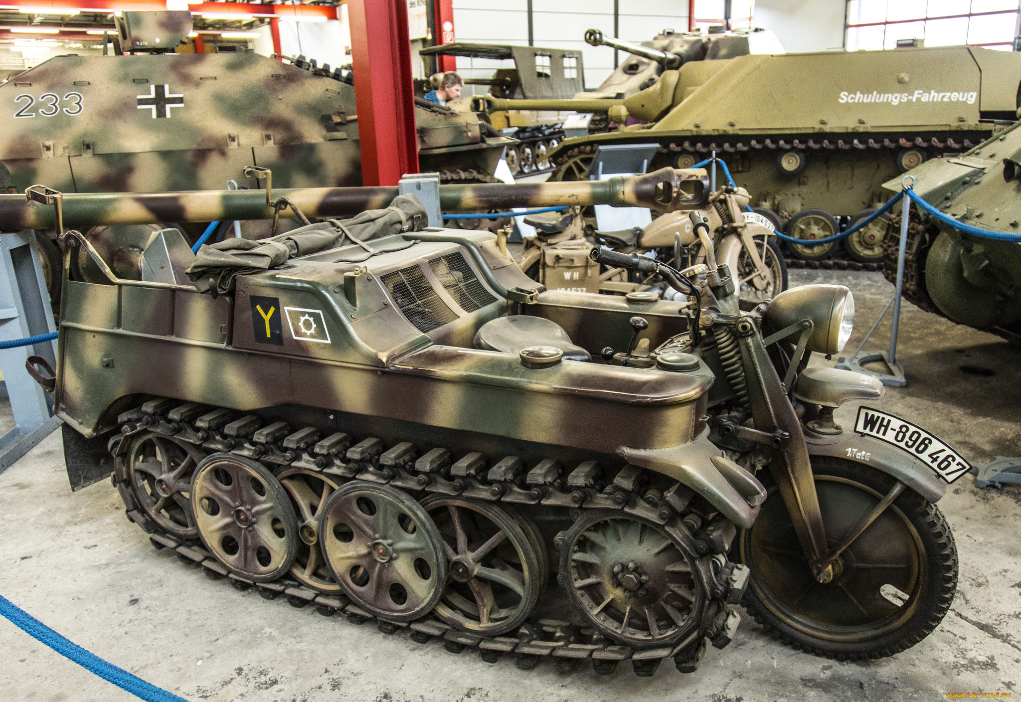 kettenkrad, техника, военная, техника, бронетехника, вооружение, музей