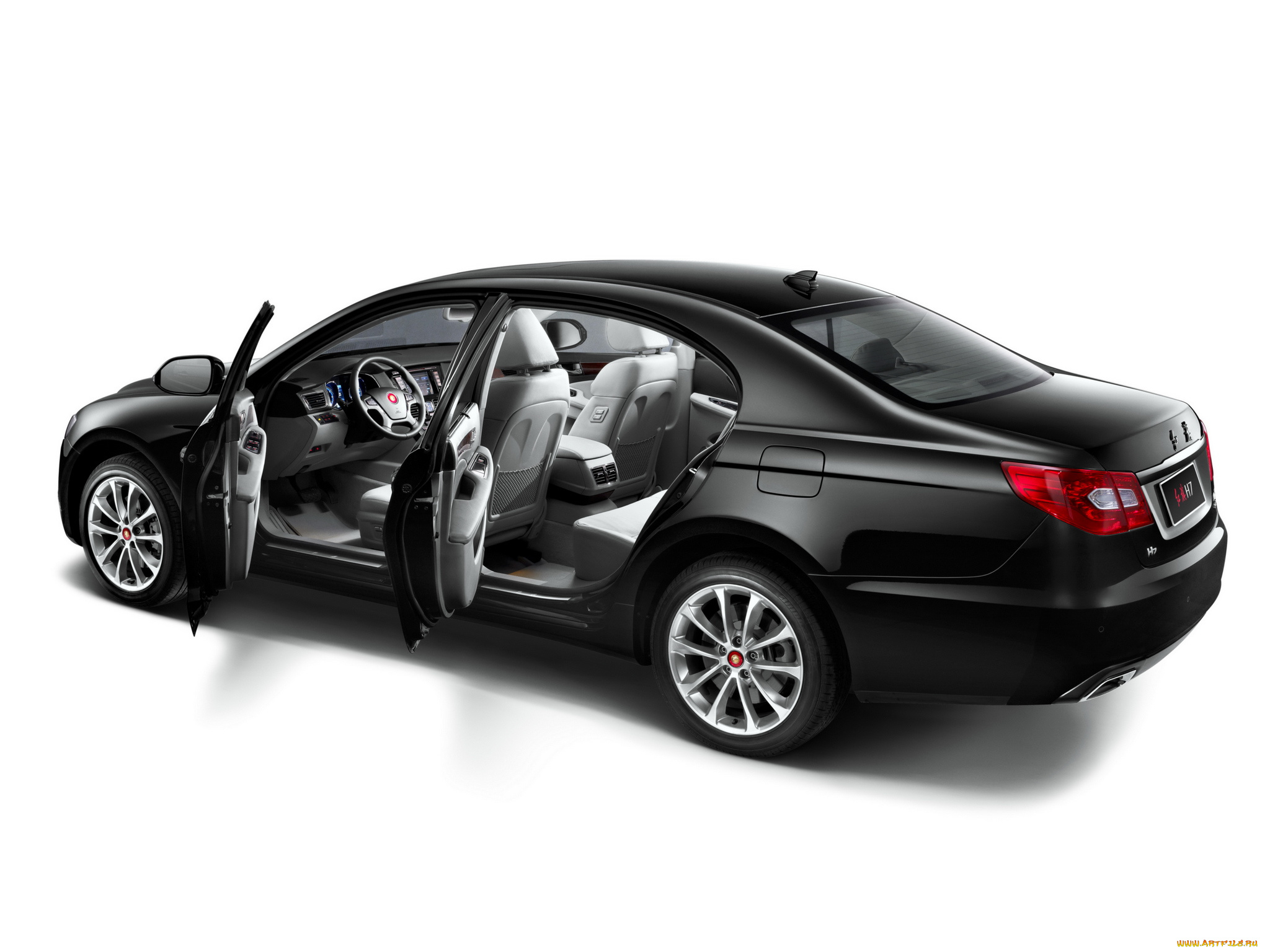 автомобили, hongqi, h7, 2013, темный