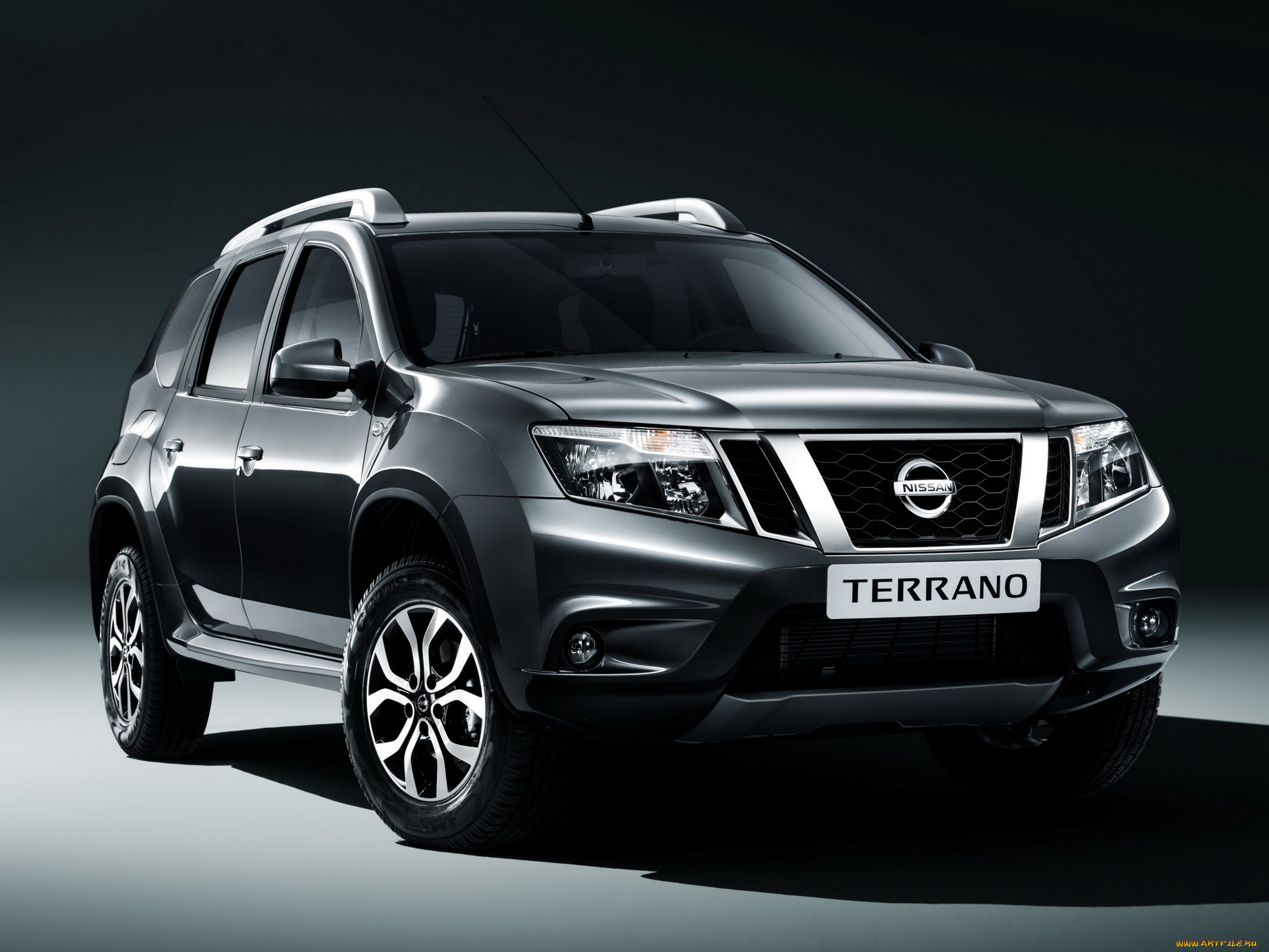 автомобили, nissan, datsun, 2014, темный, ru-spec, terrano