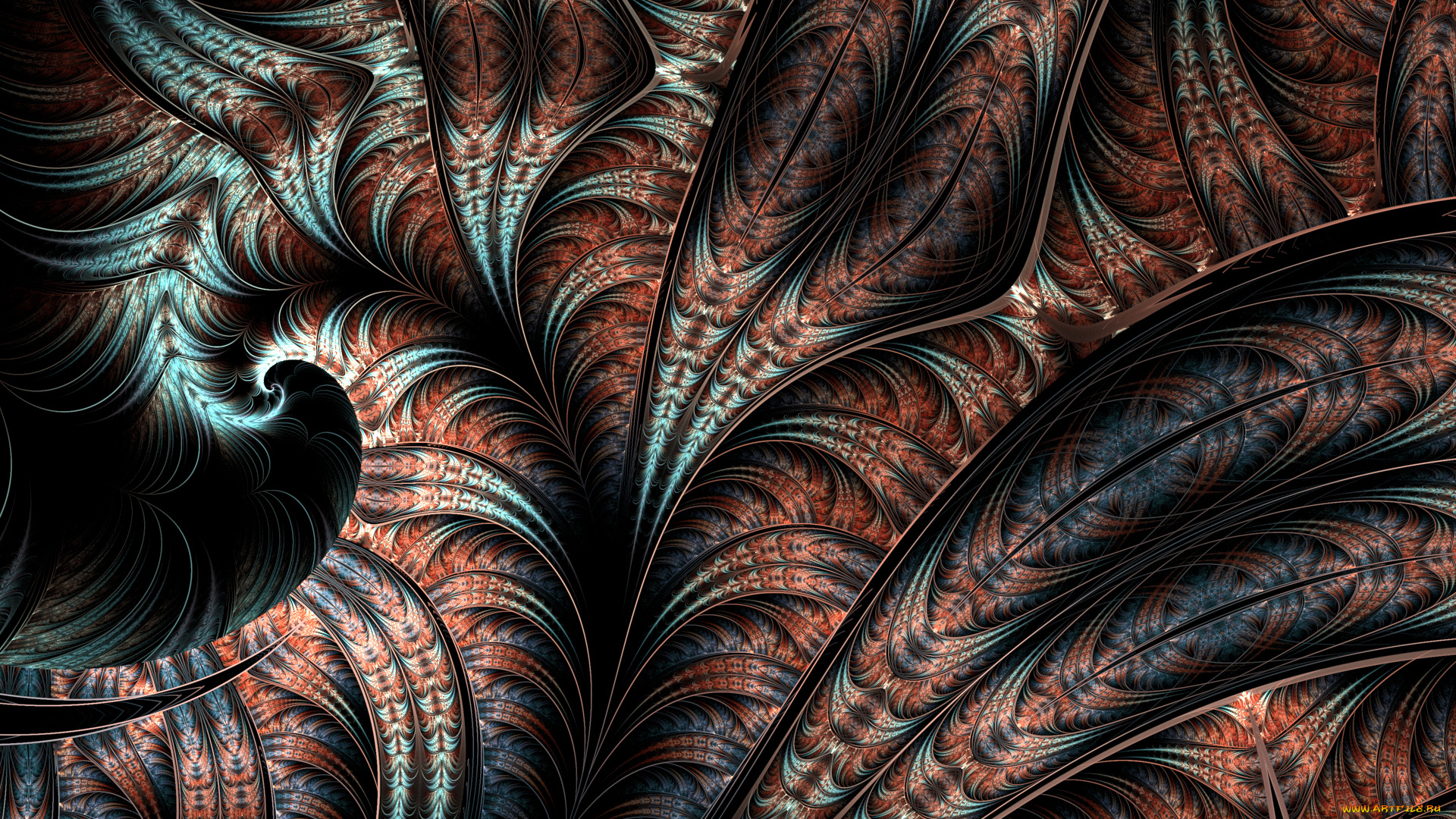 3д, графика, фракталы, , fractal, цвета, фон, узор