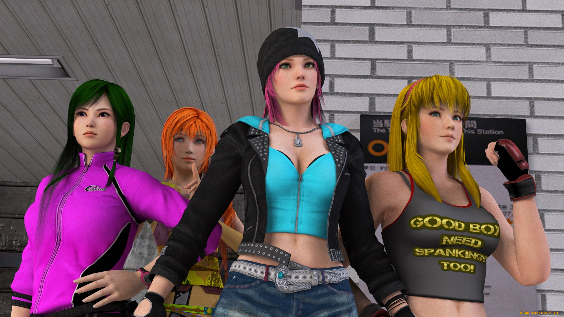 dead, or, alive, 5, видео, игры, взгляд, фон, девушки