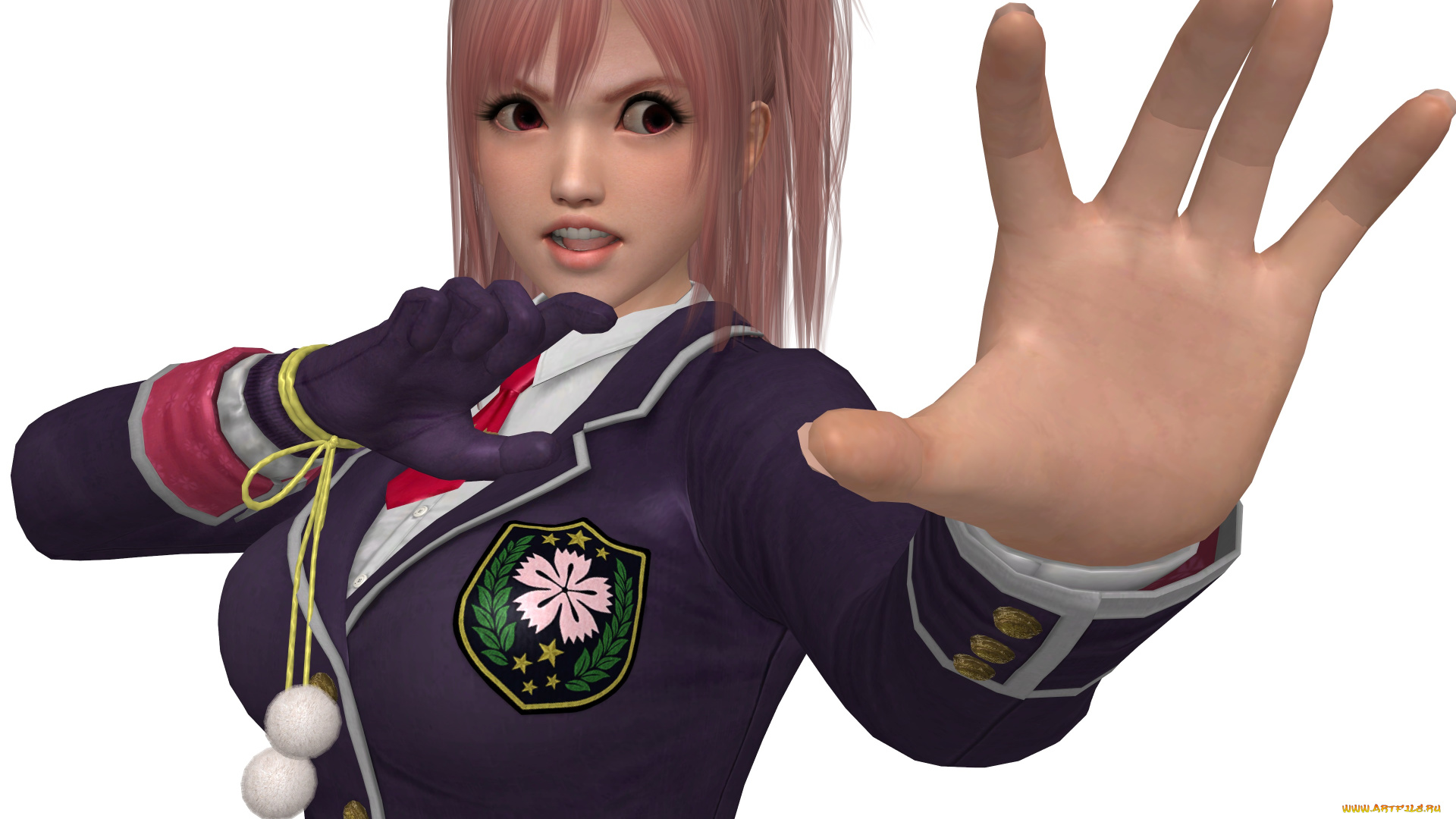 devil, may, cry, 4, видео, игры, поза, девушка, взгляд, фон