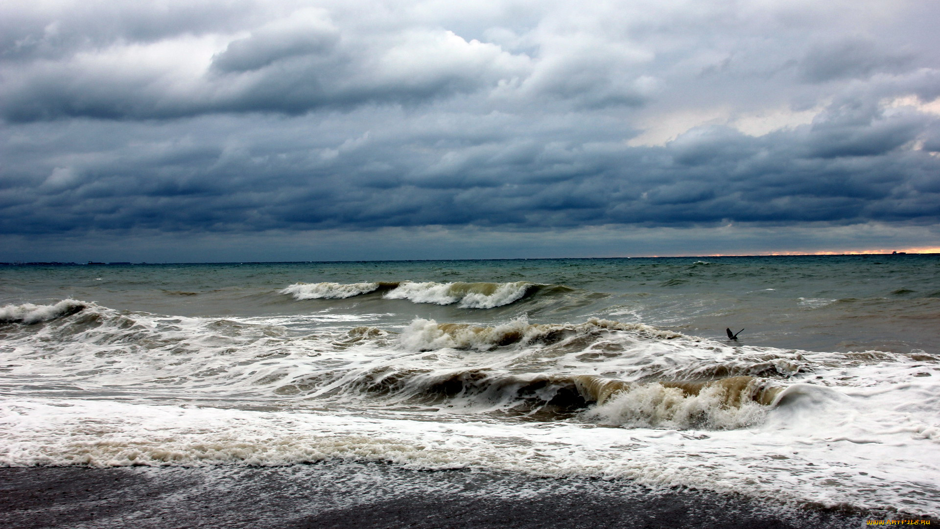 природа, моря, океаны, волны