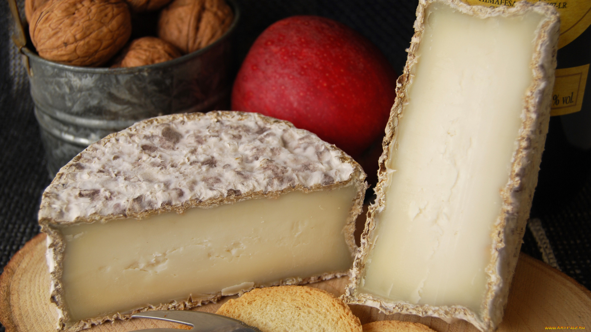 queso, de, cabra, leche, cruda, еда, сырные, изделия, сыр