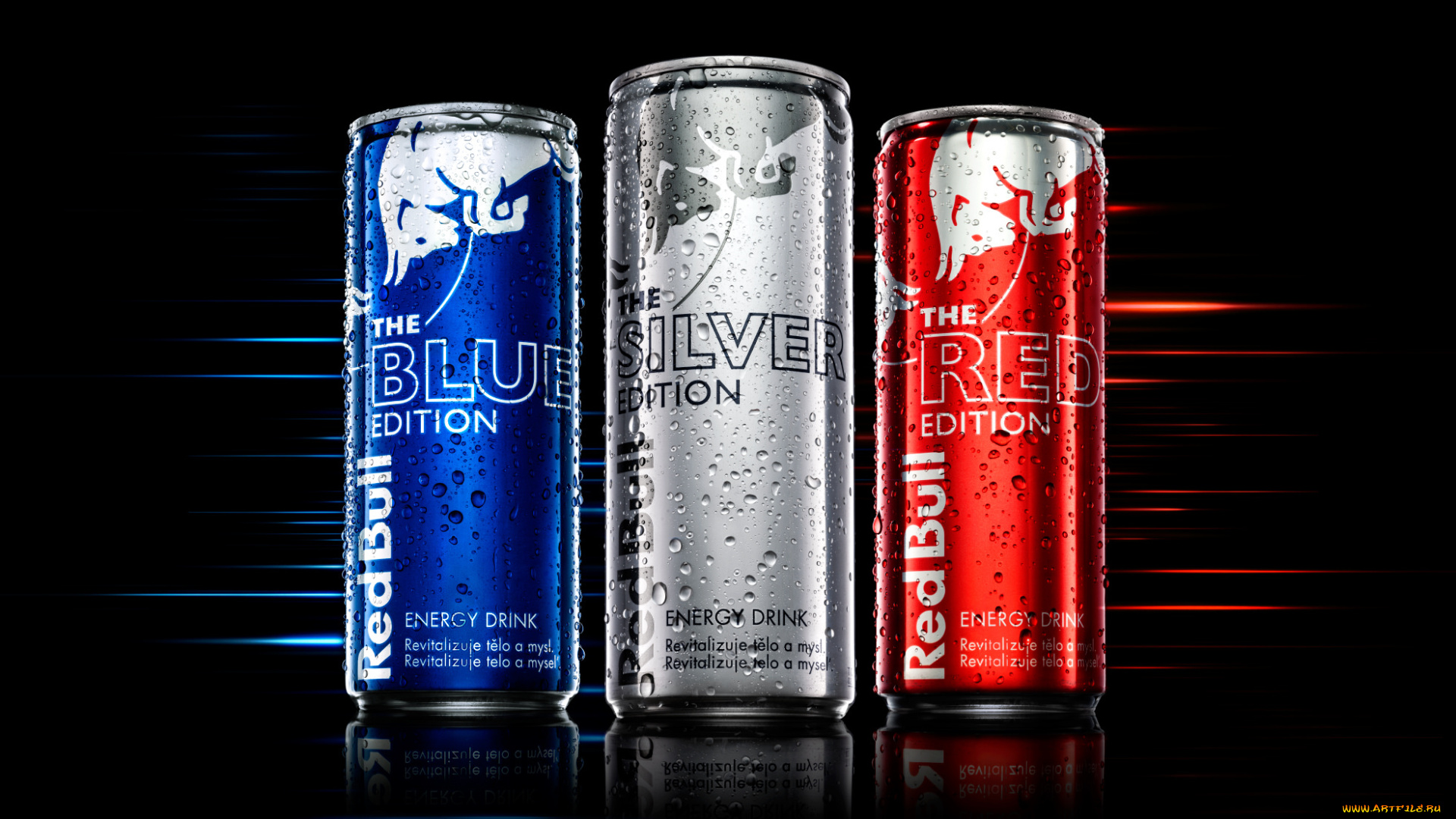red-bull-trio, бренды, red, bull, пиво