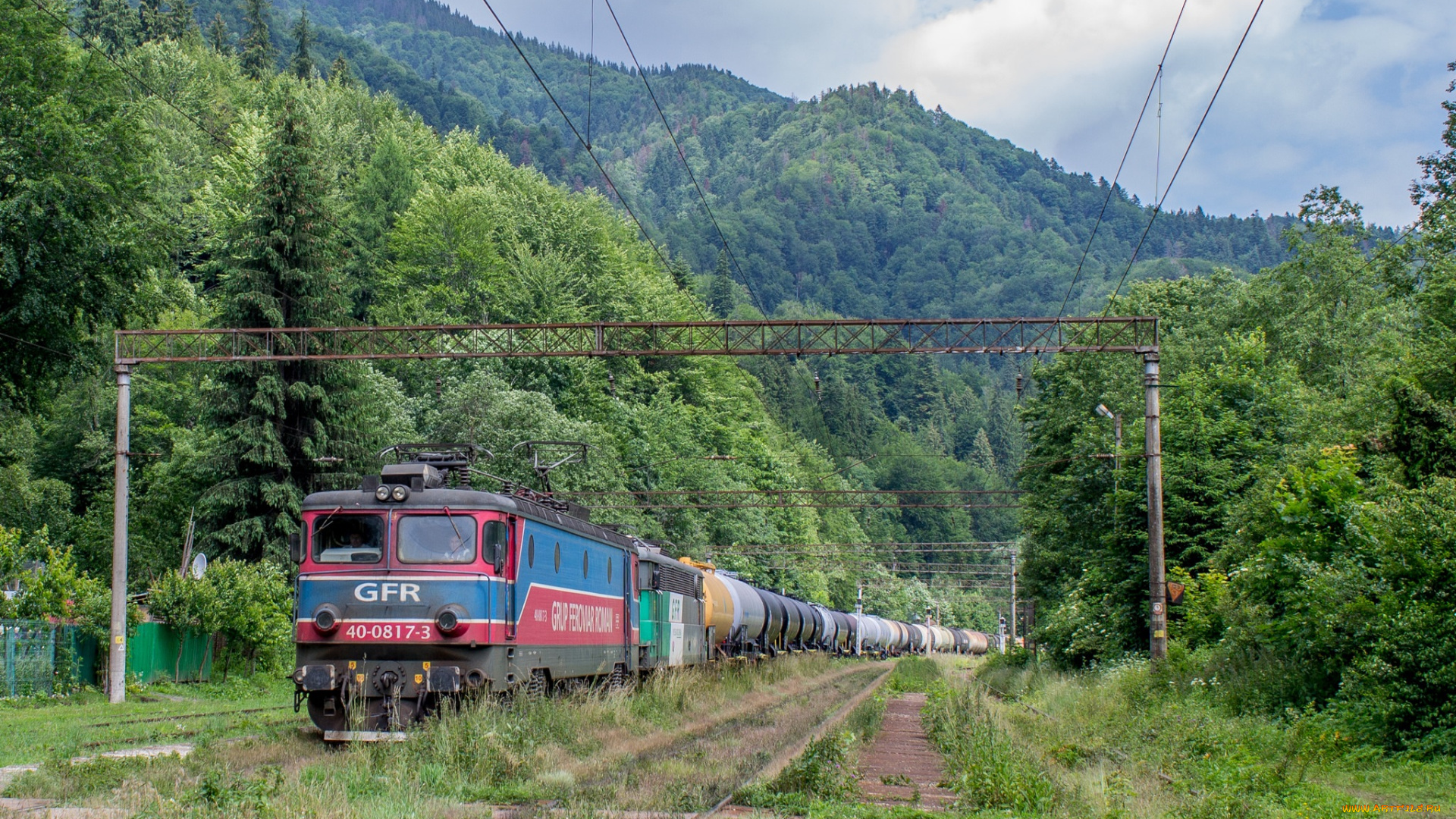 техника, поезда, рельсы, дорога, железная, состав, локомотив