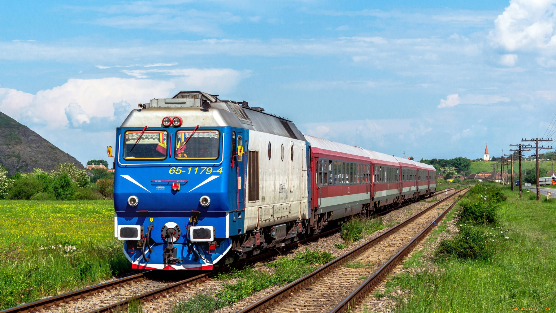 техника, поезда, состав, локомотив, рельсы, дорога, железная