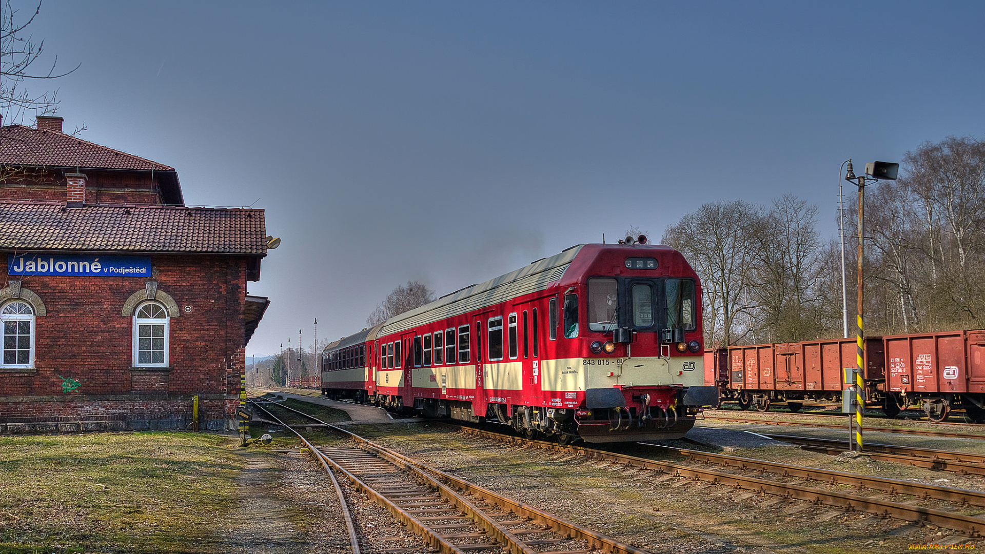 техника, поезда, железная, дорога, рельсы, локомотив, состав