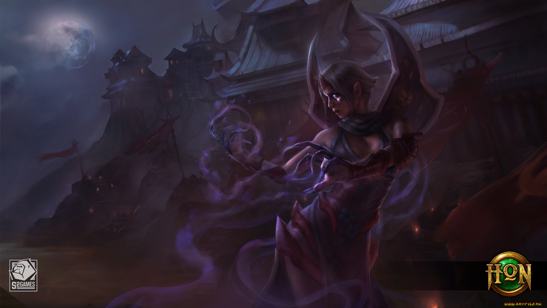 видео, игры, heroes, of, newerth, девушка, moba, the, shroud, circe, veil, heroes, of, newerth