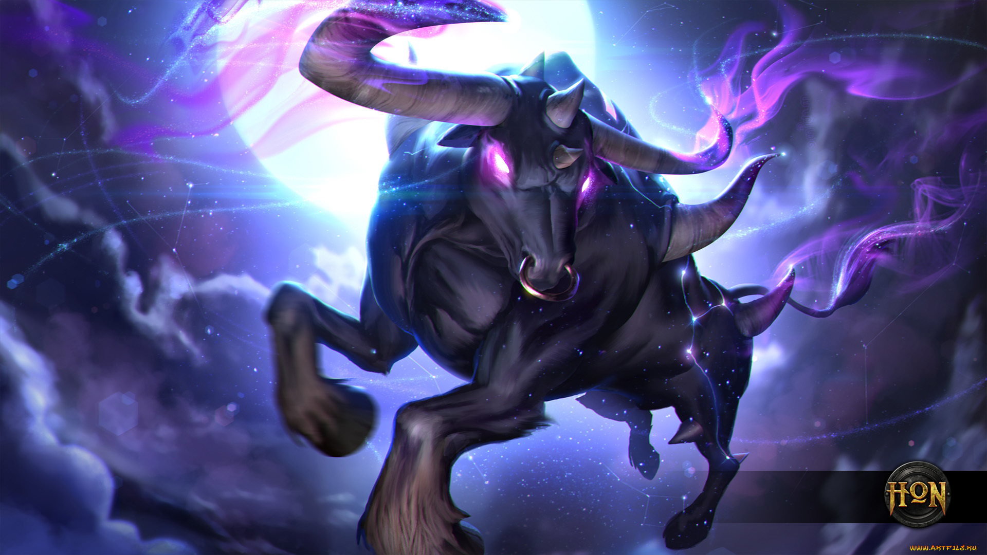 видео, игры, heroes, of, newerth, кольцо, taurus, бык, рога, копыта, heroes, of, newerth