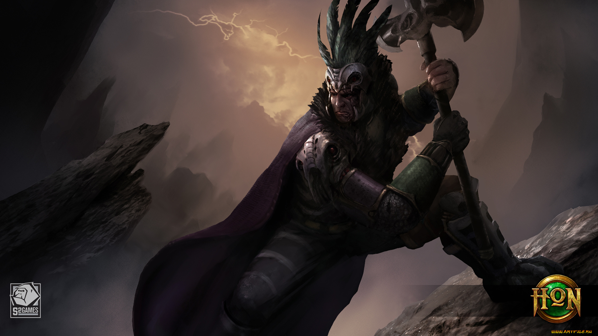 видео, игры, heroes, of, newerth, воин, legionnaire, kurgan, heroes, of, newerth, топор