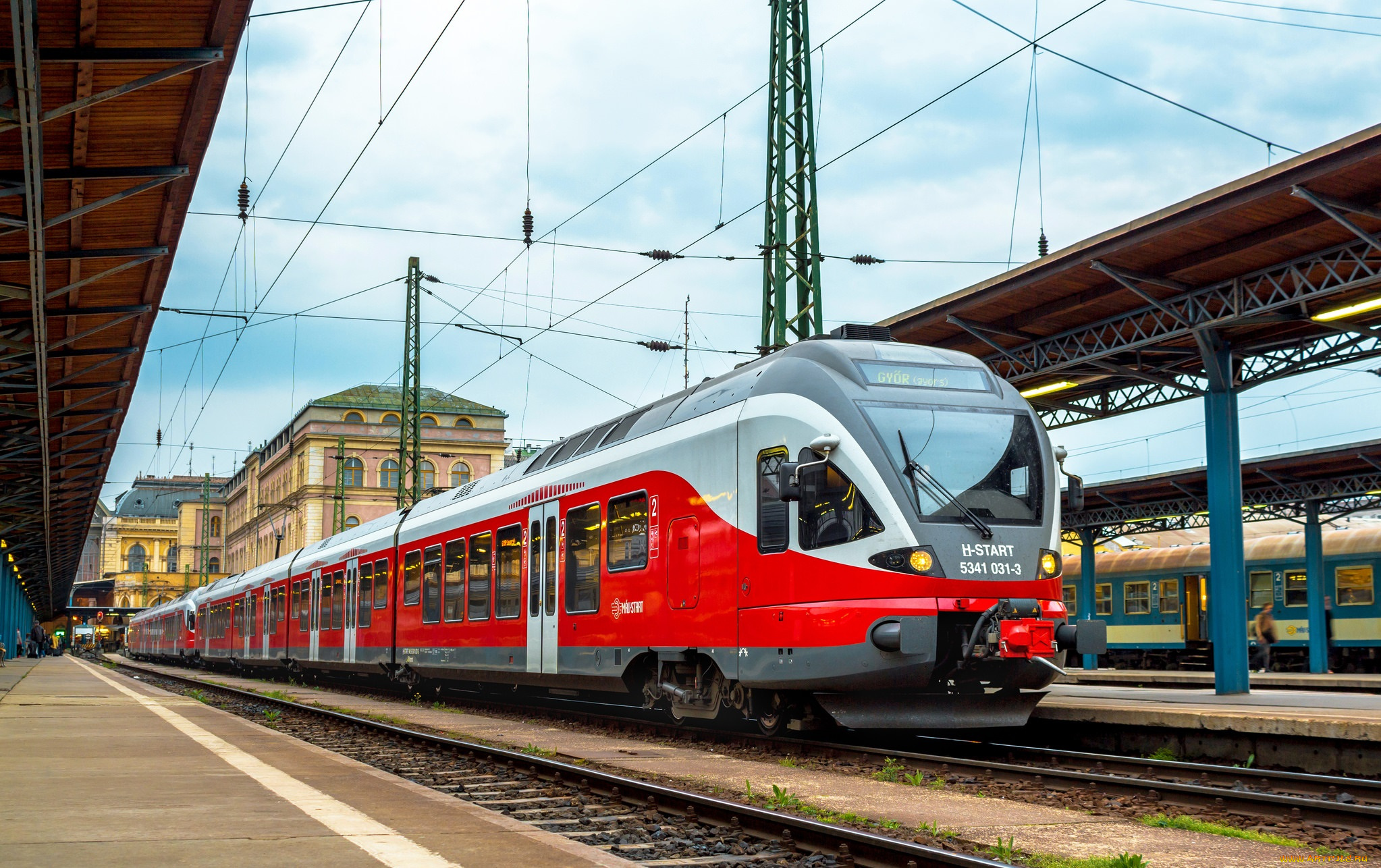 техника, поезда, состав, дорога, рельсы, локомотив, железная