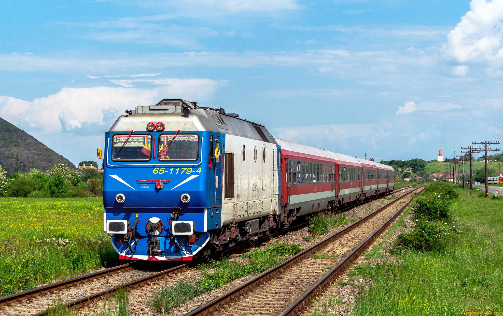 техника, поезда, состав, локомотив, рельсы, дорога, железная