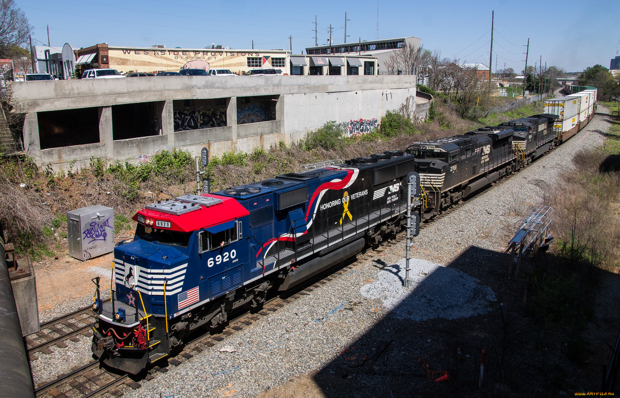 техника, поезда, железная, дорога, рельсы, локомотив, состав