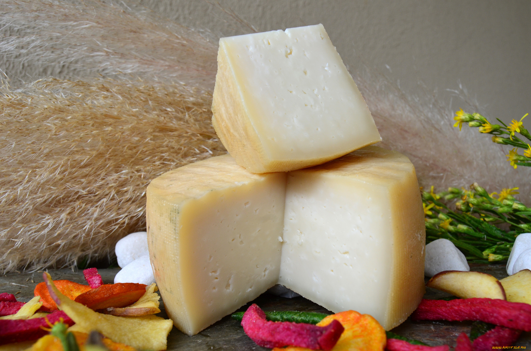 quesmoran, curado, de, cabra, еда, сырные, изделия, сыр