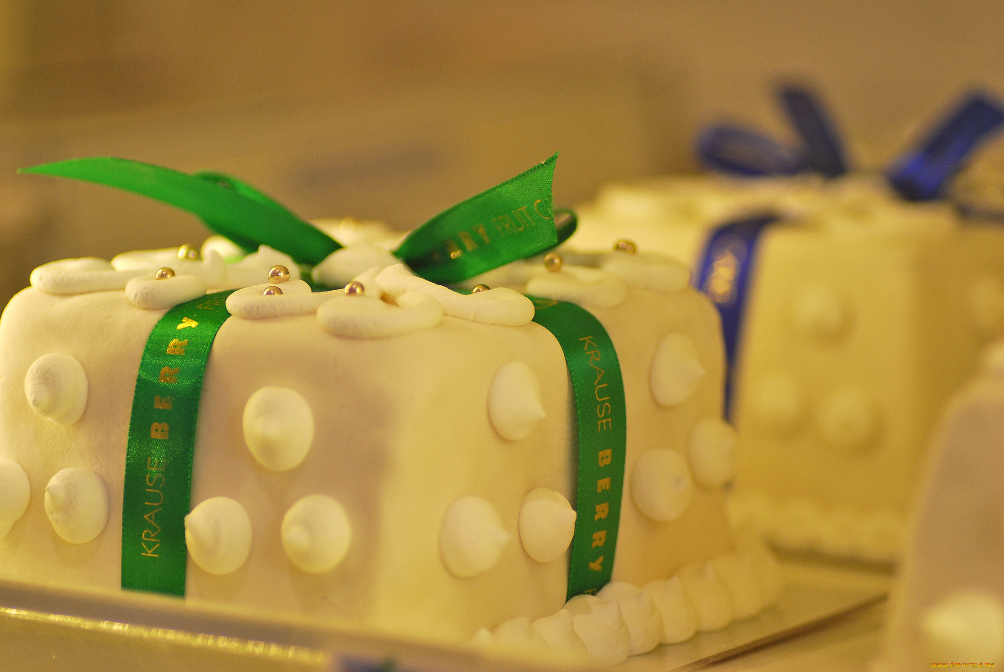 еда, торты, лента, шоколад, белый, торт, крем