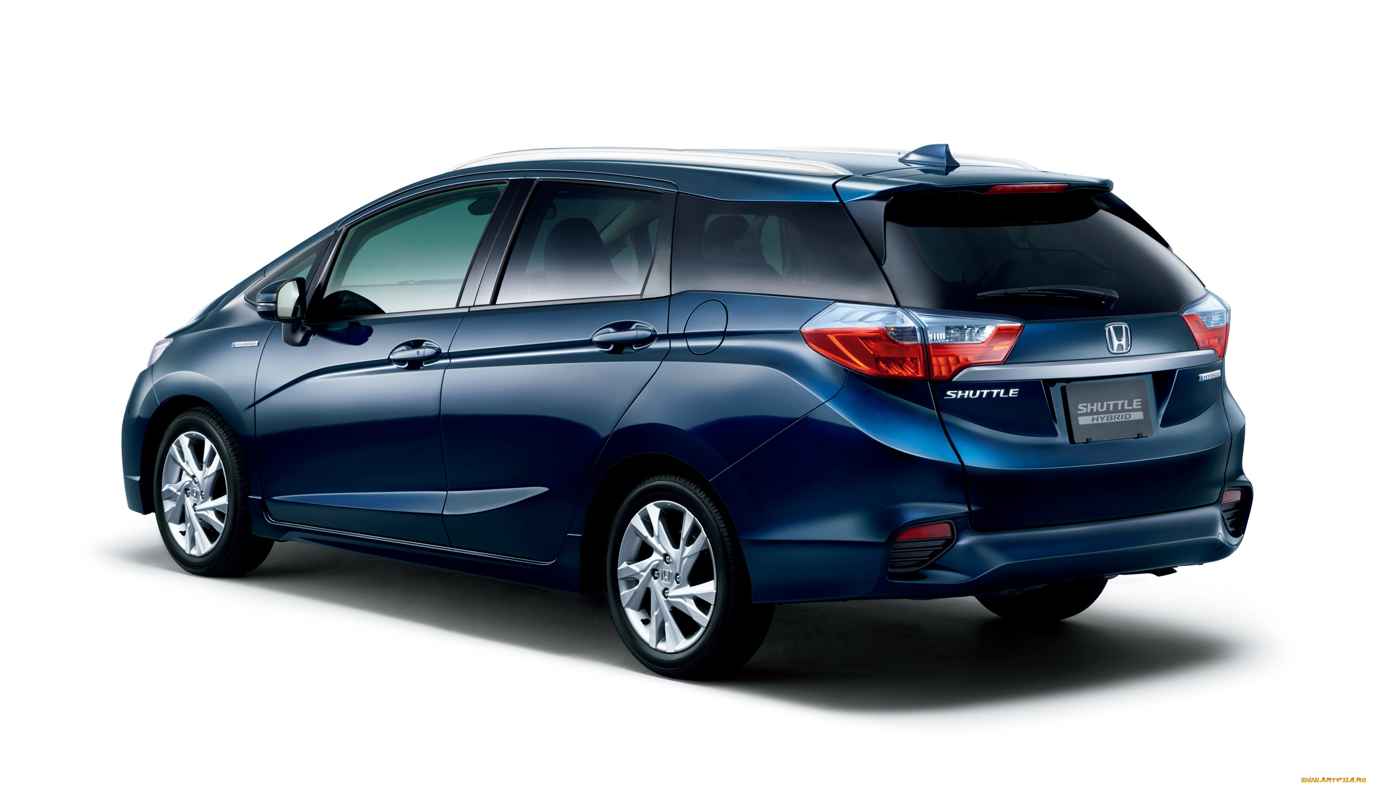 автомобили, honda, shuttle, hydrid, 2015г, синий
