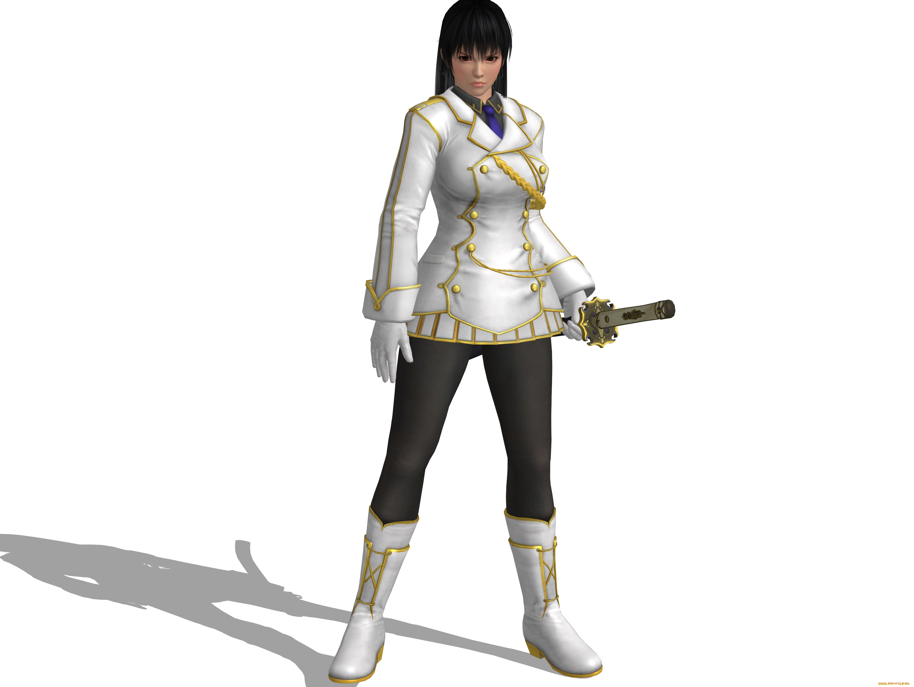 devil, may, cry, 4, видео, игры, фон, девушка, взгляд, меч