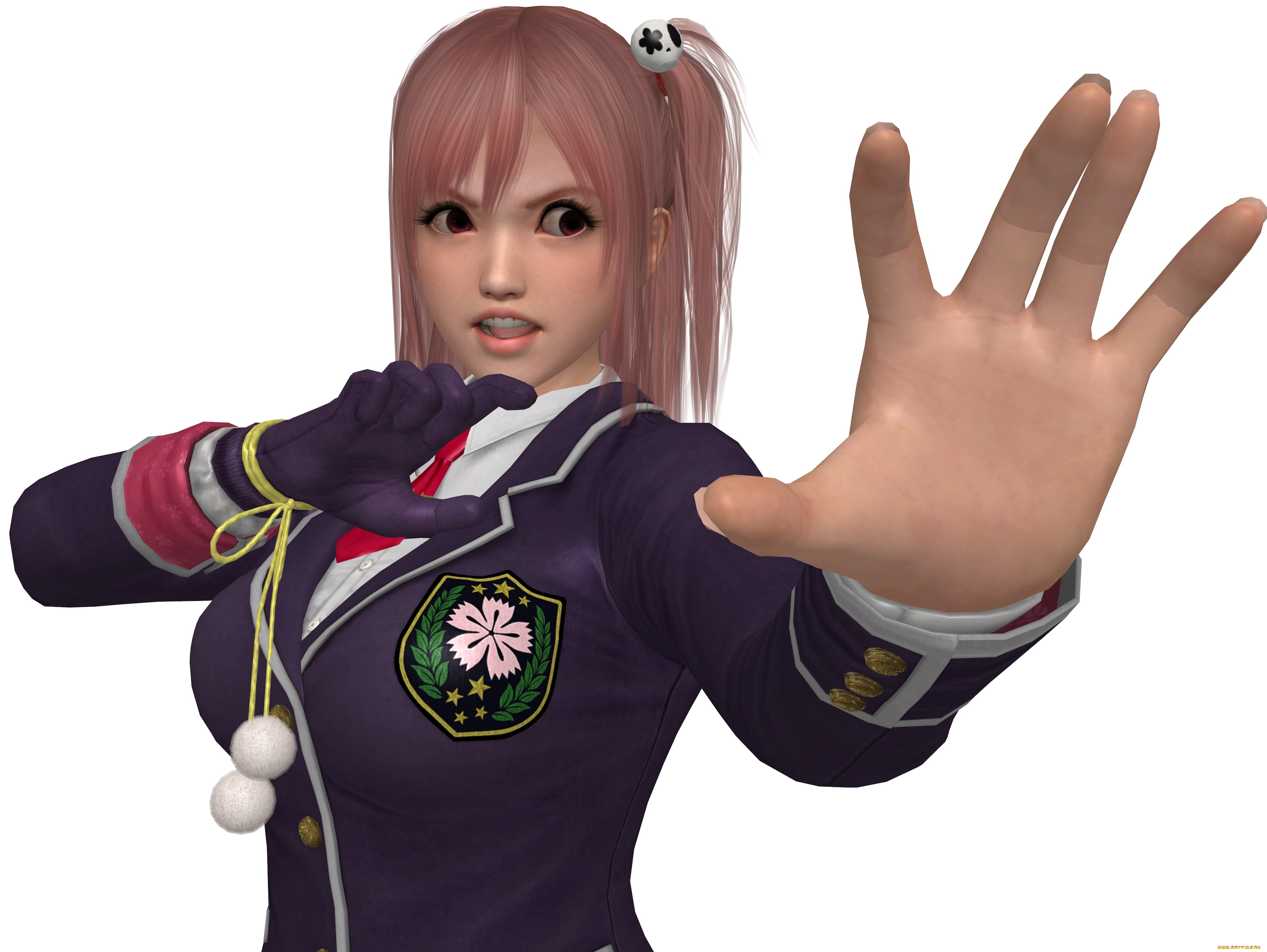 devil, may, cry, 4, видео, игры, поза, девушка, взгляд, фон