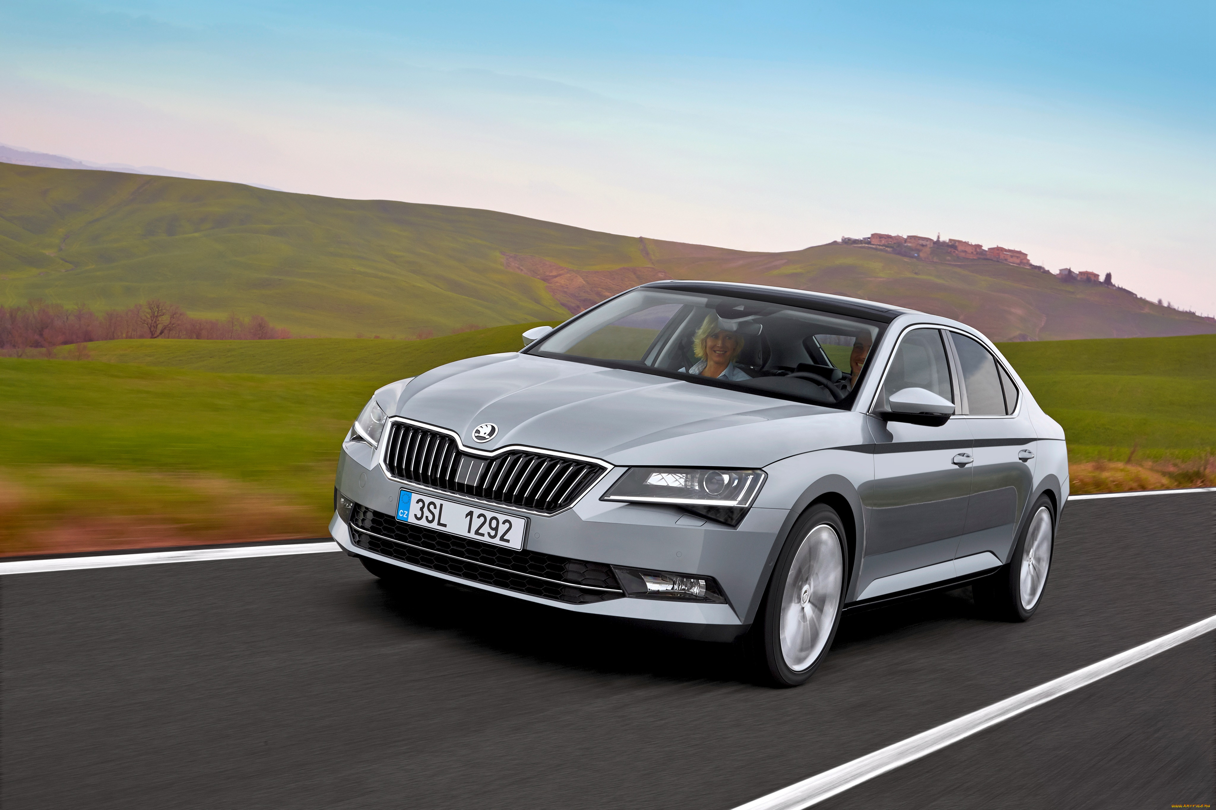 автомобили, skoda, superb, 2015г, светлый