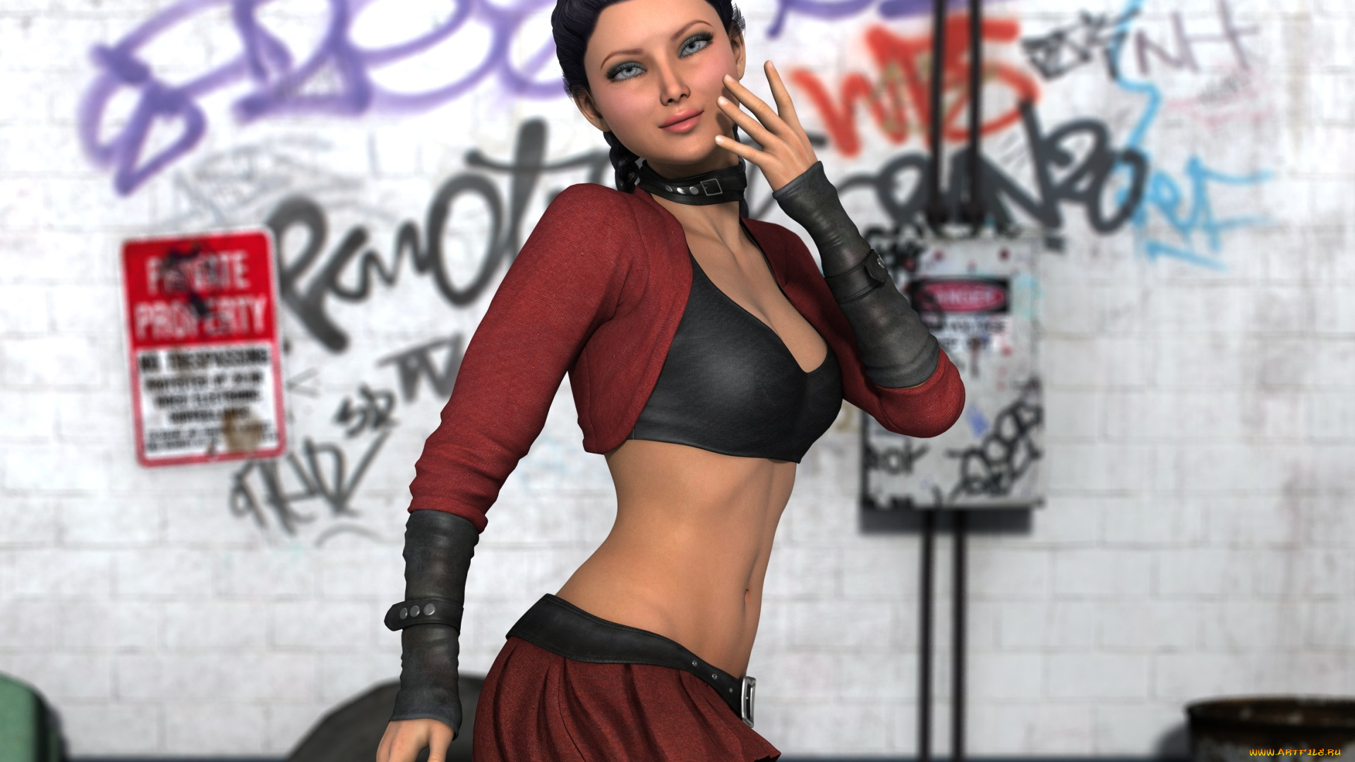 3д, графика, люди, , people, фон, взгляд, девушка