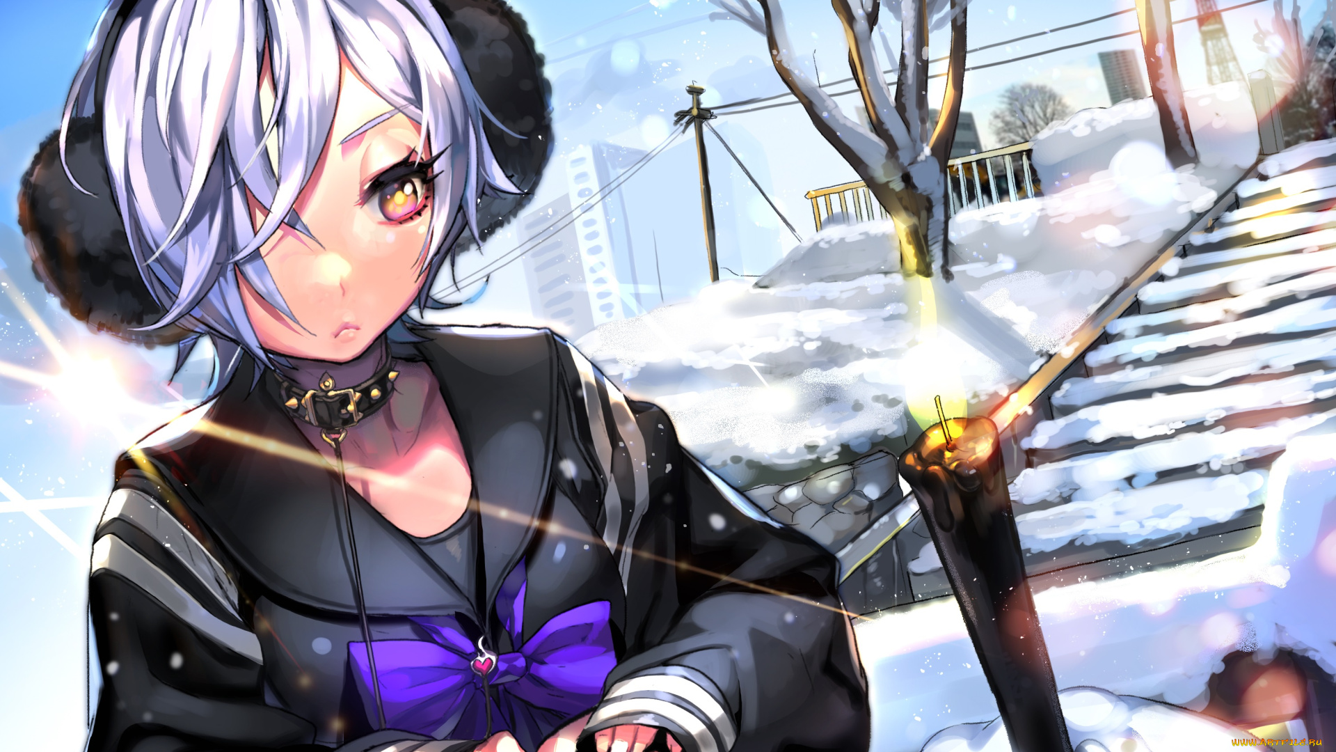 аниме, furyou, michi, gang, road, девушка