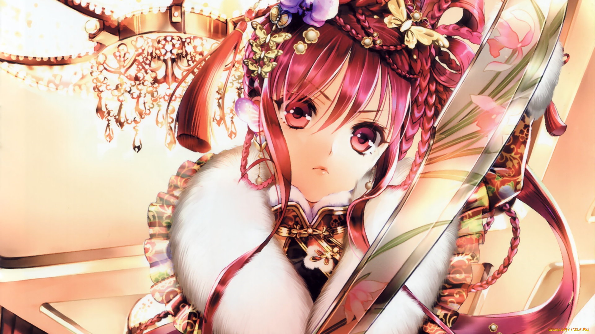 аниме, furyou, michi, gang, road, девушка