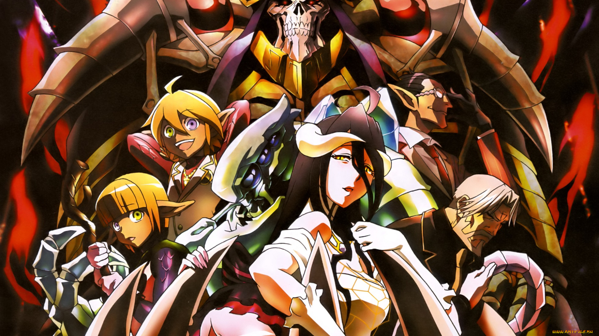 аниме, overlord, владыка