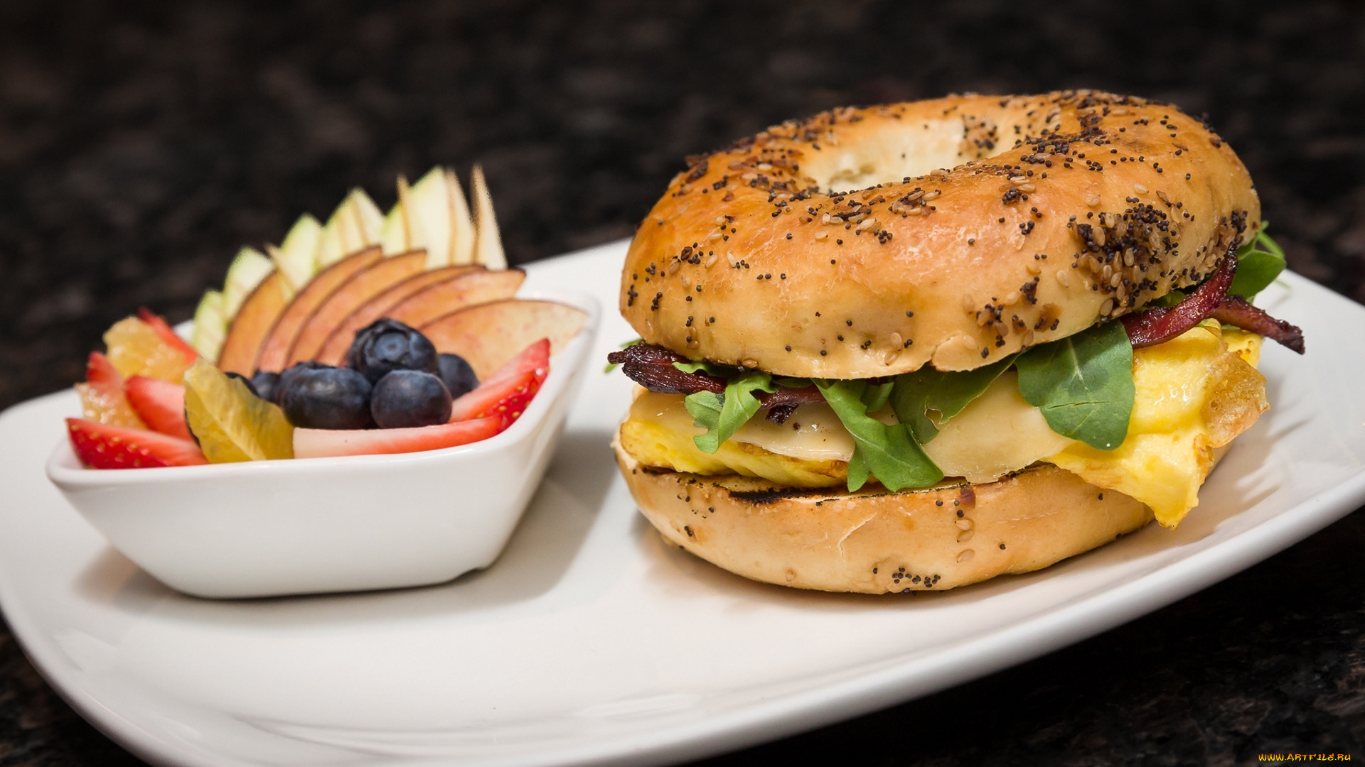 еда, бутерброды, , гамбургеры, , канапе, бутерброд, сыр, салат, фрукты, ягоды