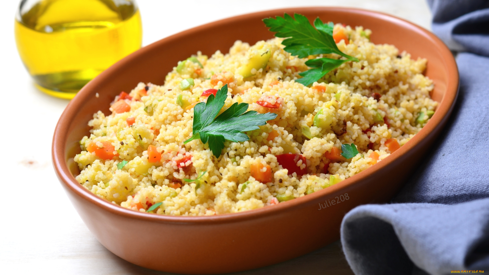 еда, вторые, блюда, каша, кус-кус, овощи