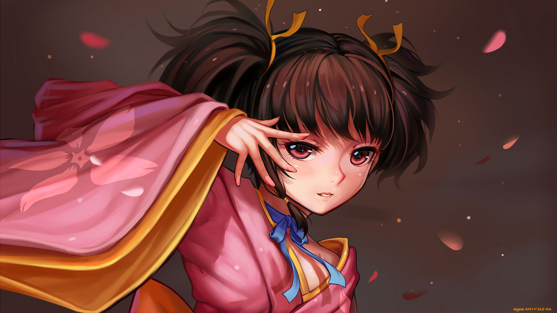 kabaneri, of, the, iron, fortress, аниме, unknown, , другое, фон, взгляд, девушка