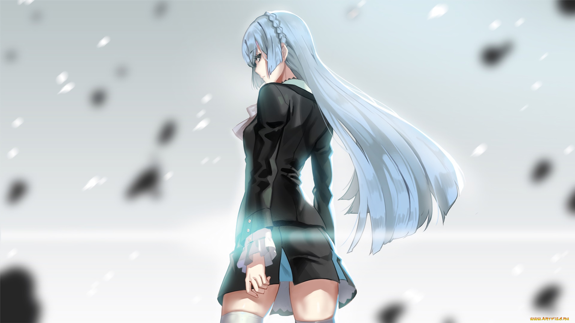 kiznaiver, аниме, взгляд, девушка, фон