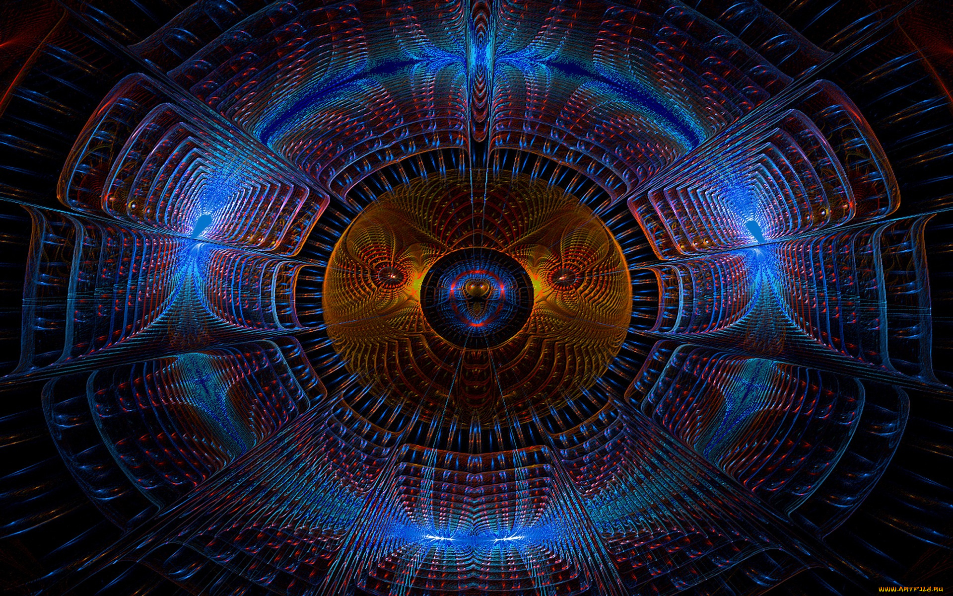 3д, графика, фантазия, , fantasy, цвета, фон, узор