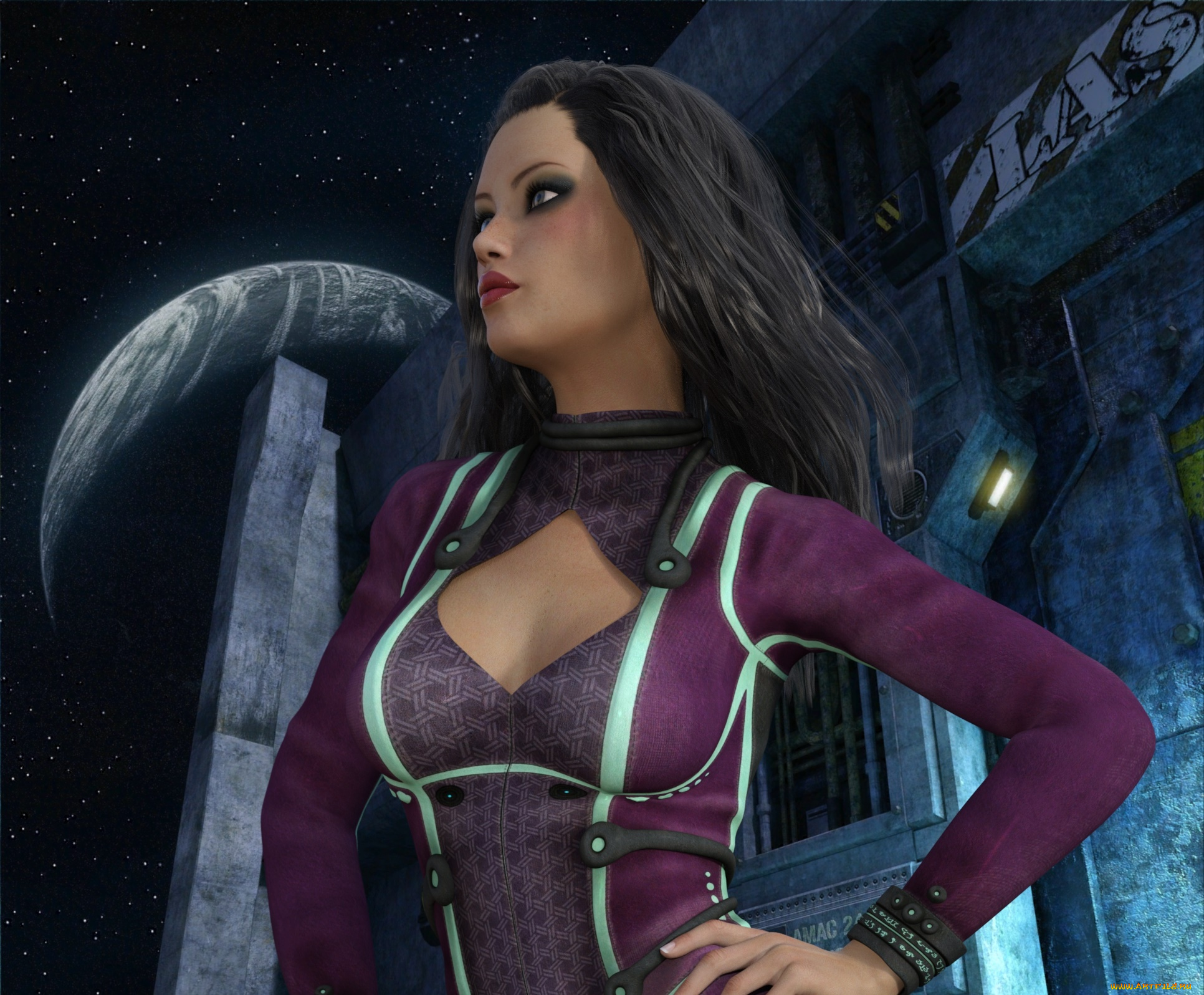 3д, графика, люди, , people, фон, взгляд, девушка