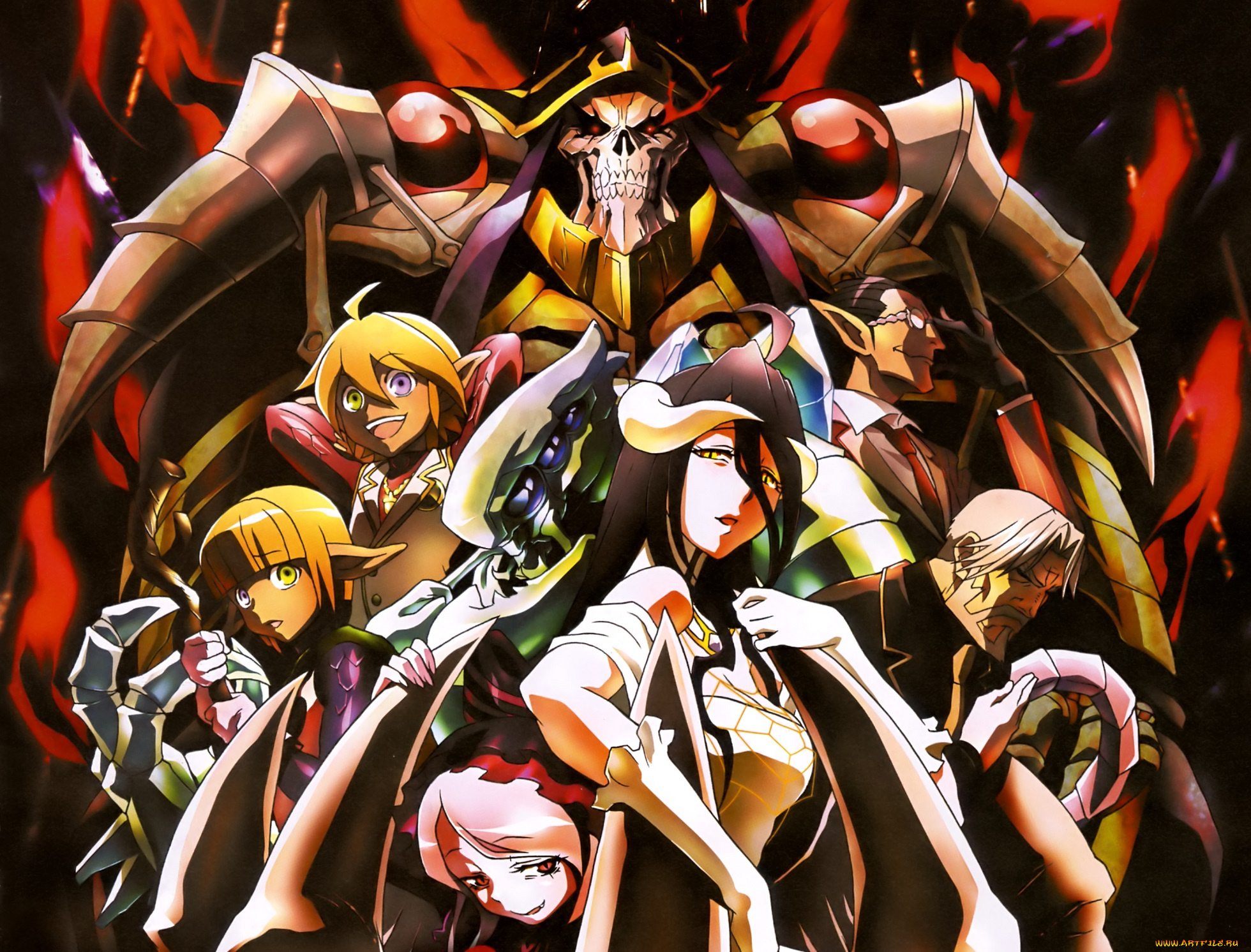 аниме, overlord, владыка