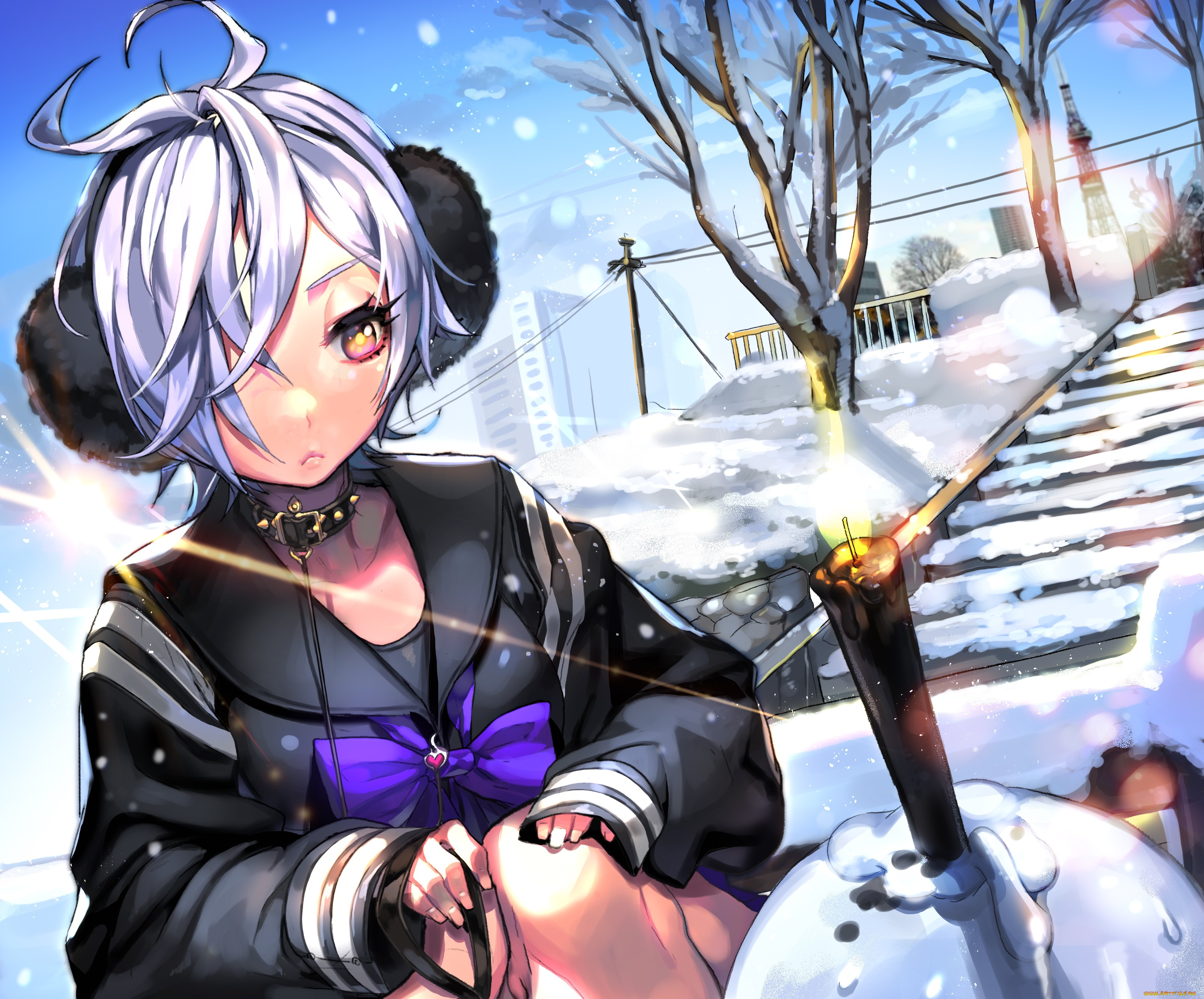 аниме, furyou, michi, gang, road, девушка