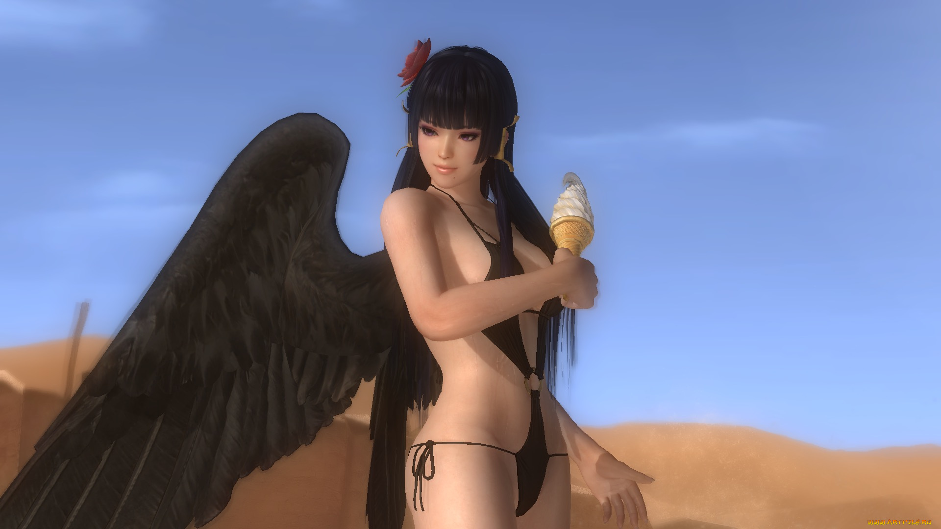 3д, графика, ангел, , angel, девушка, взгляд, фон