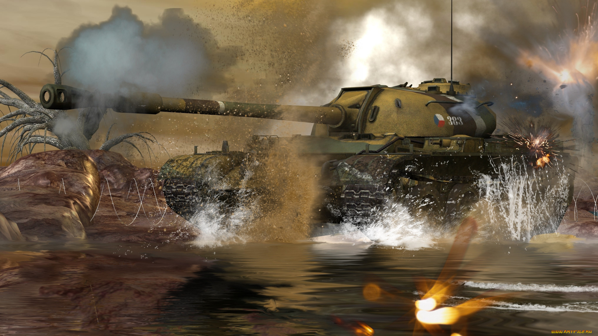 3д, графика, армия, , military, танк