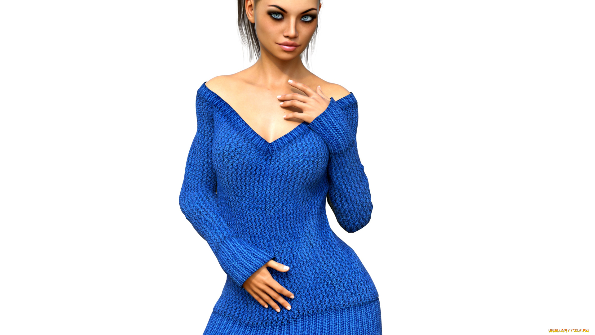 3д, графика, люди, , people, взгляд, девушка, фон