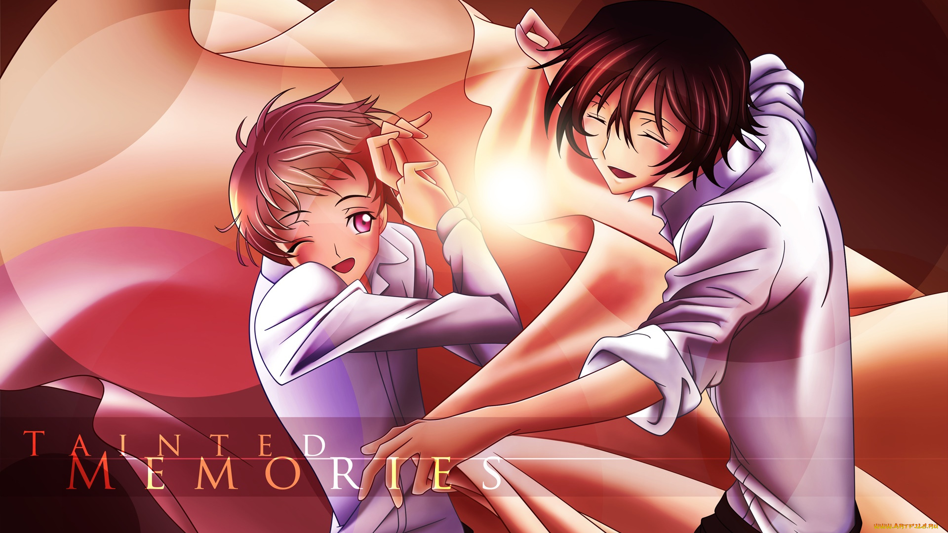 аниме, code, geass, девушка, фон, взгляд