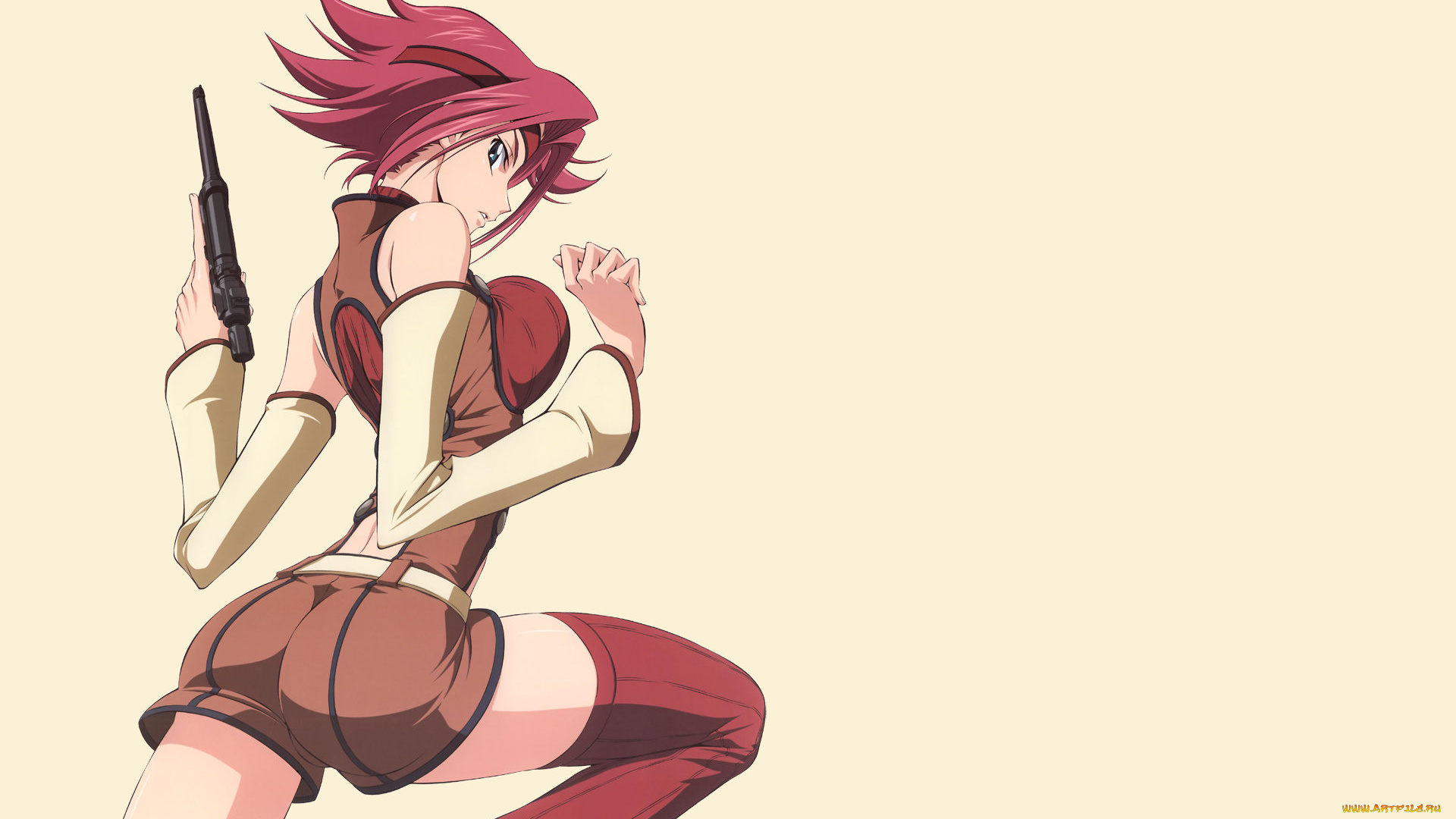 аниме, code, geass, фон, взгляд, девушка