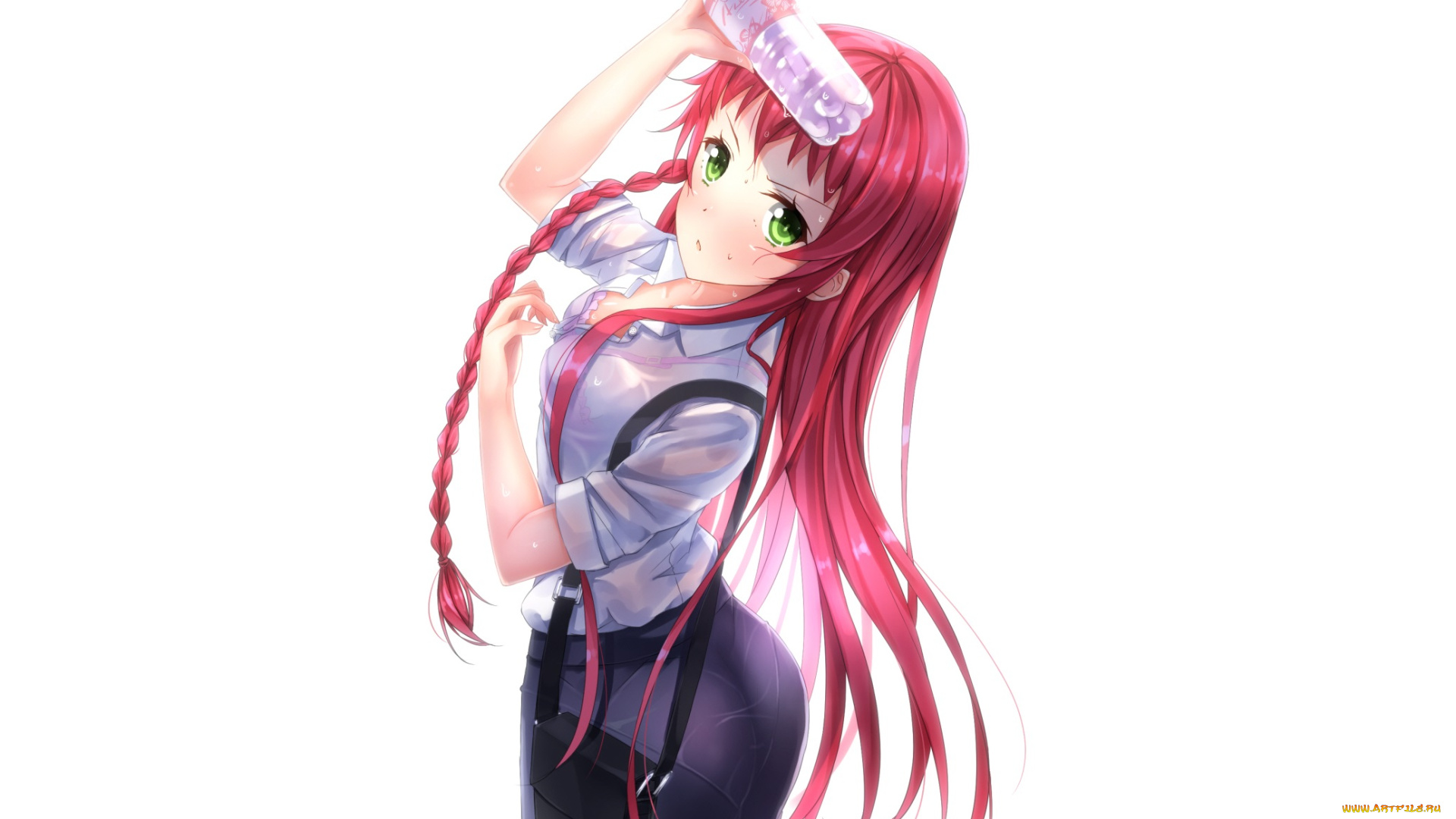 аниме, hataraku, maou-sama, девушка