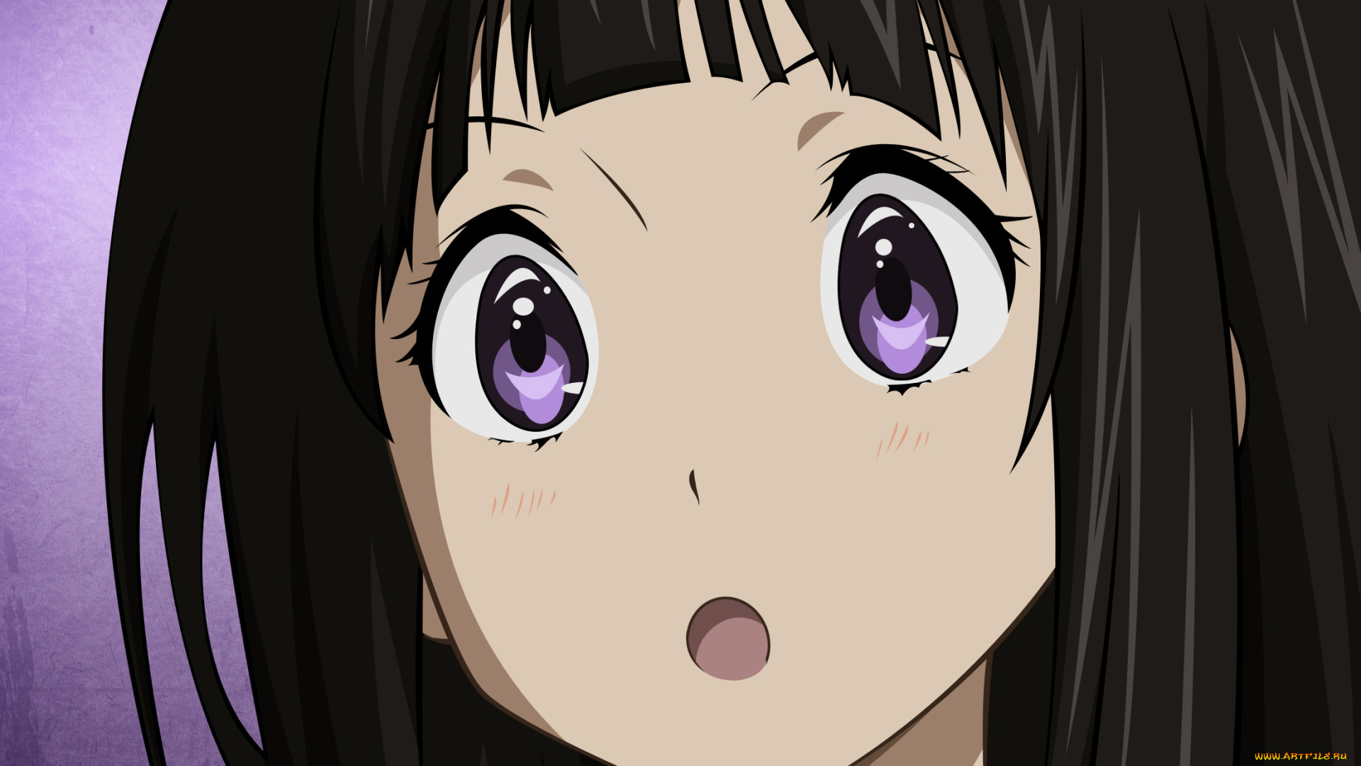 аниме, hyouka, девушка