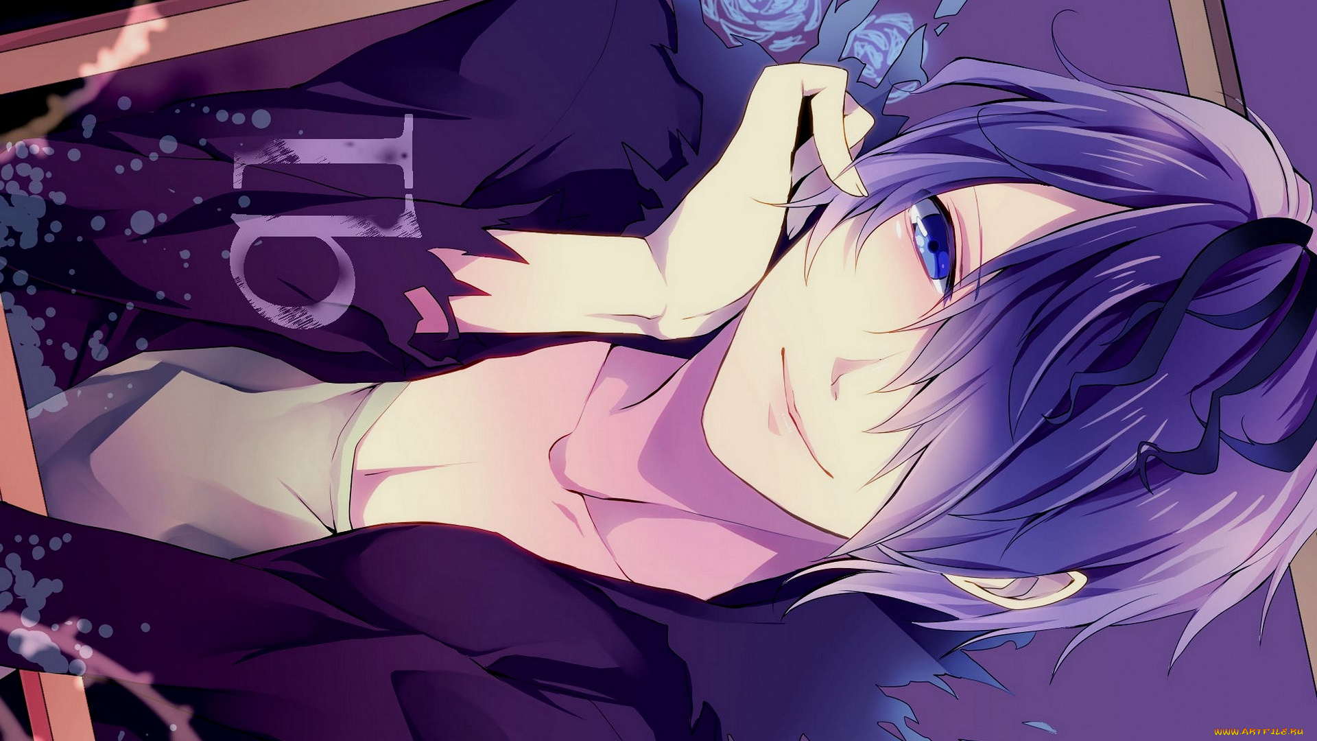 аниме, ib, гарри