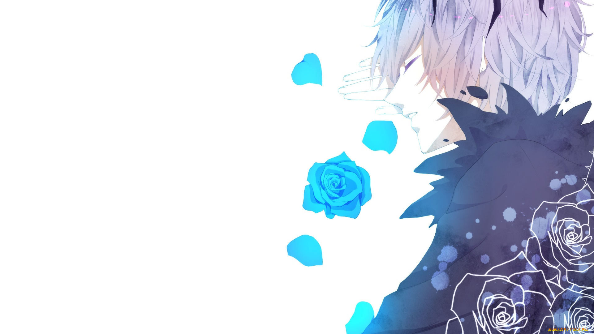 аниме, ib, garri