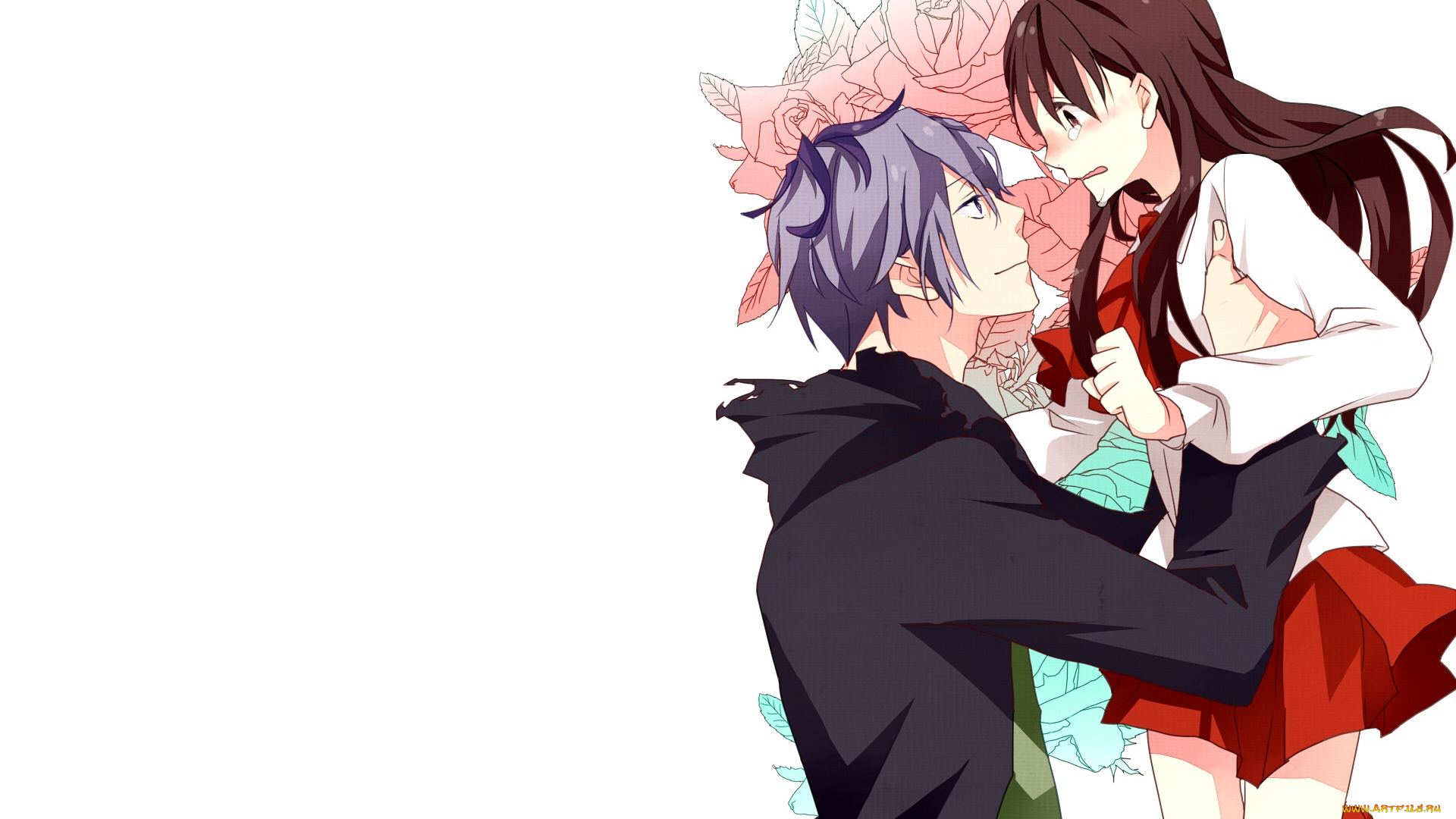 аниме, ib, иб, двое